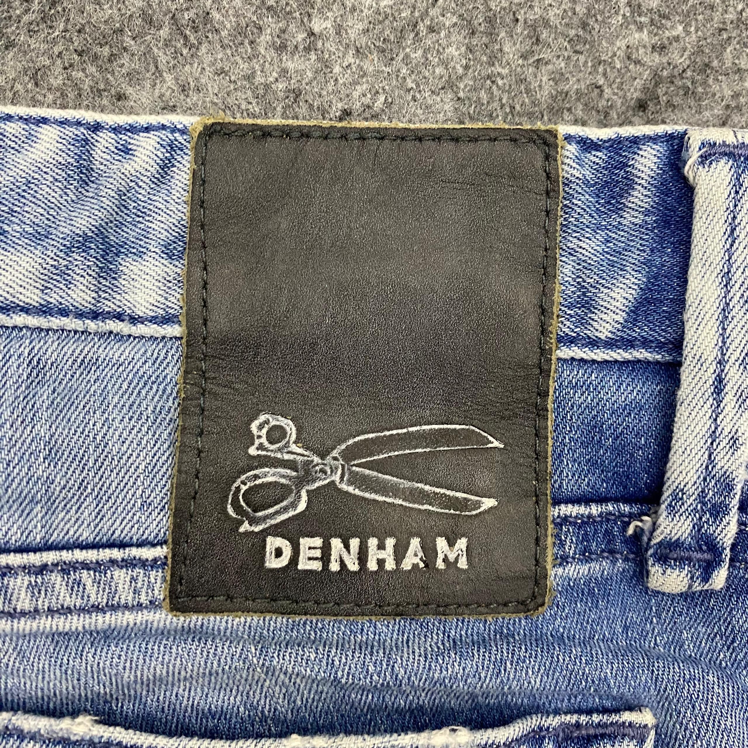 DENHAM 💥Best Offer💥Denham Slim Fit Distressed Denim Size US 31 - 16 Thumbnail