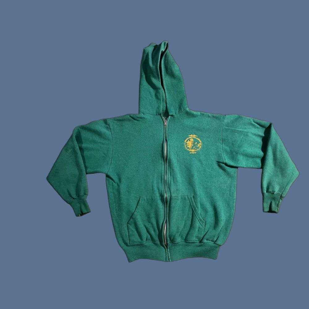 Vintage VINTAGE Somerset County Park Commission Hoodie Men’s L Green 70s Size US L / EU 52-54 / 3 - 1 Thumbnail