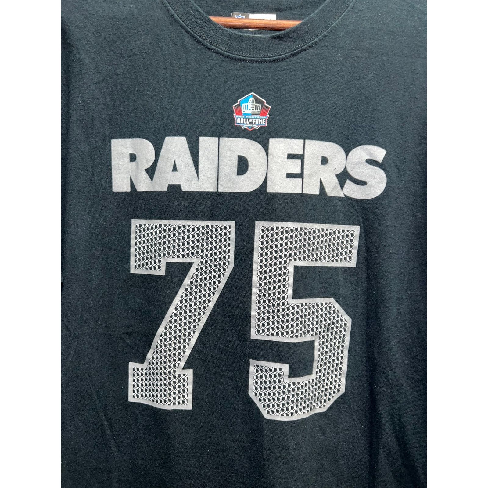 NFL NFL Oakland Raiders Shirt Howie Long #75 Hall Of Fame XL Size US XL / EU 56 / 4 - 2 Thumbnail