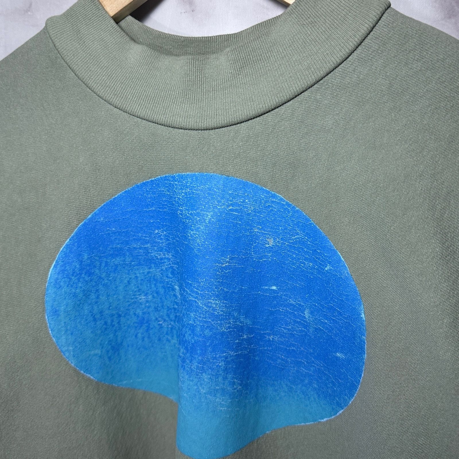 Yeezy Olive Jesus is King ‘Matthew 7:17’ Crewneck Size US S / EU 44-46 / 1 - 3 Thumbnail