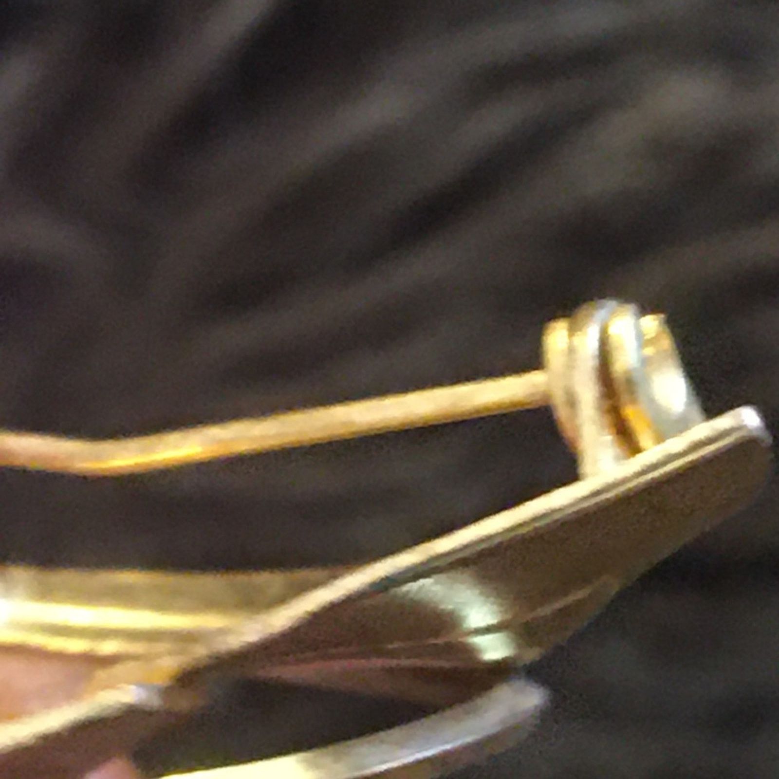 Vintage Vintage Germany gold plated swirl design brooch Size ONE SIZE - 4 Thumbnail