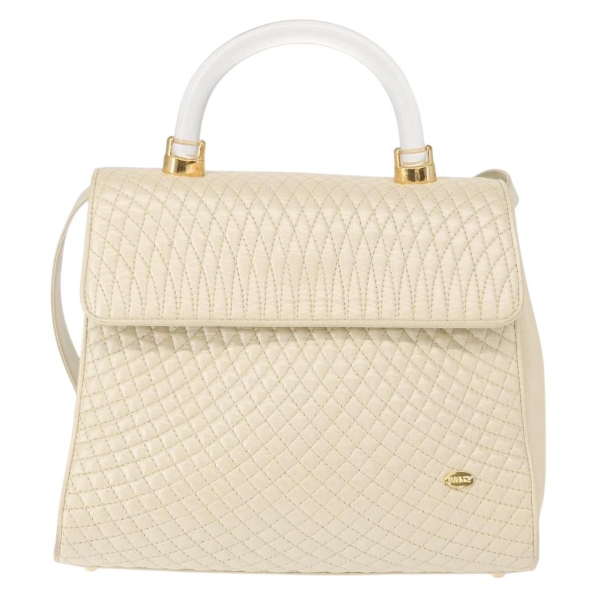 Bally Bally Vintage Handbag Quilted Leather Size ONE SIZE - 1 Thumbnail