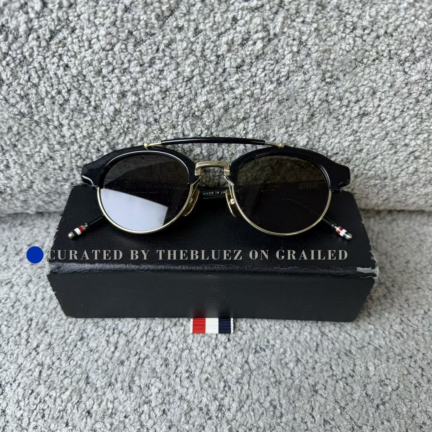 Thom Browne Thom Browne Thom Browne Sunglasses Plastic / Synthetic 