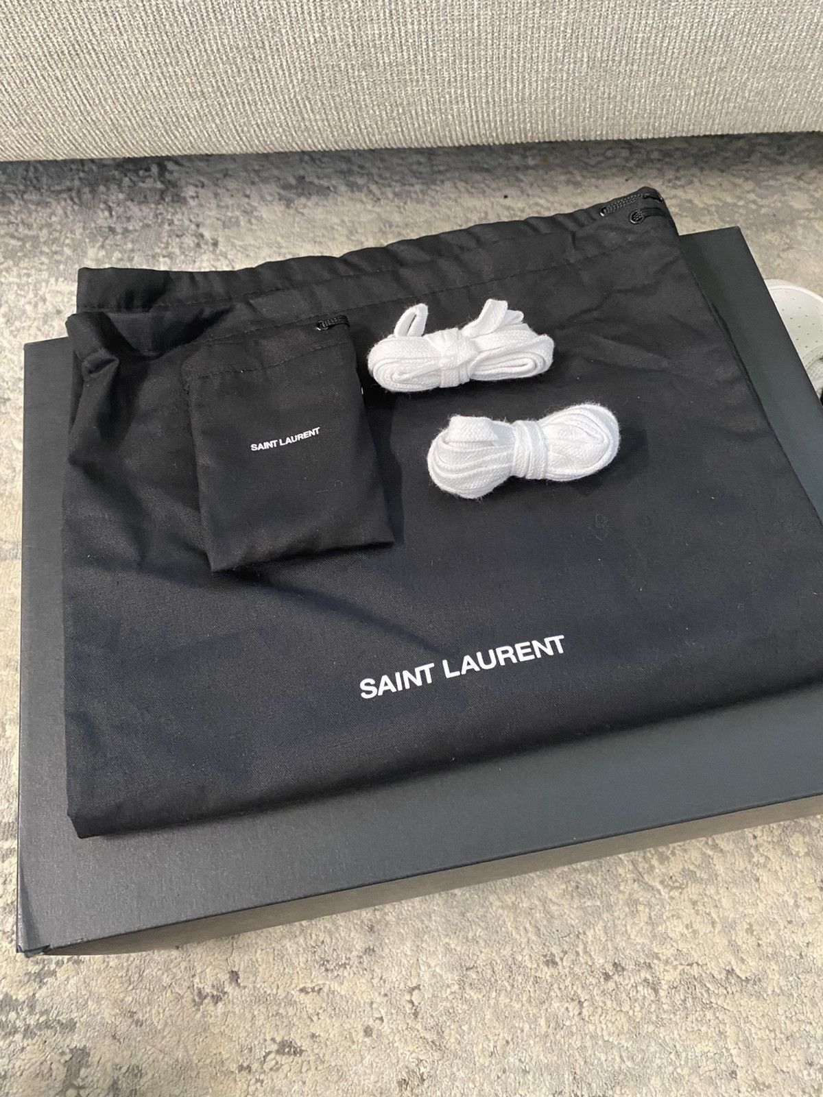 Saint Laurent Paris Saint Laurent - Smith Bandana Sneakers $1195 MSRP Size US 9 / EU 42 - 15 Thumbnail