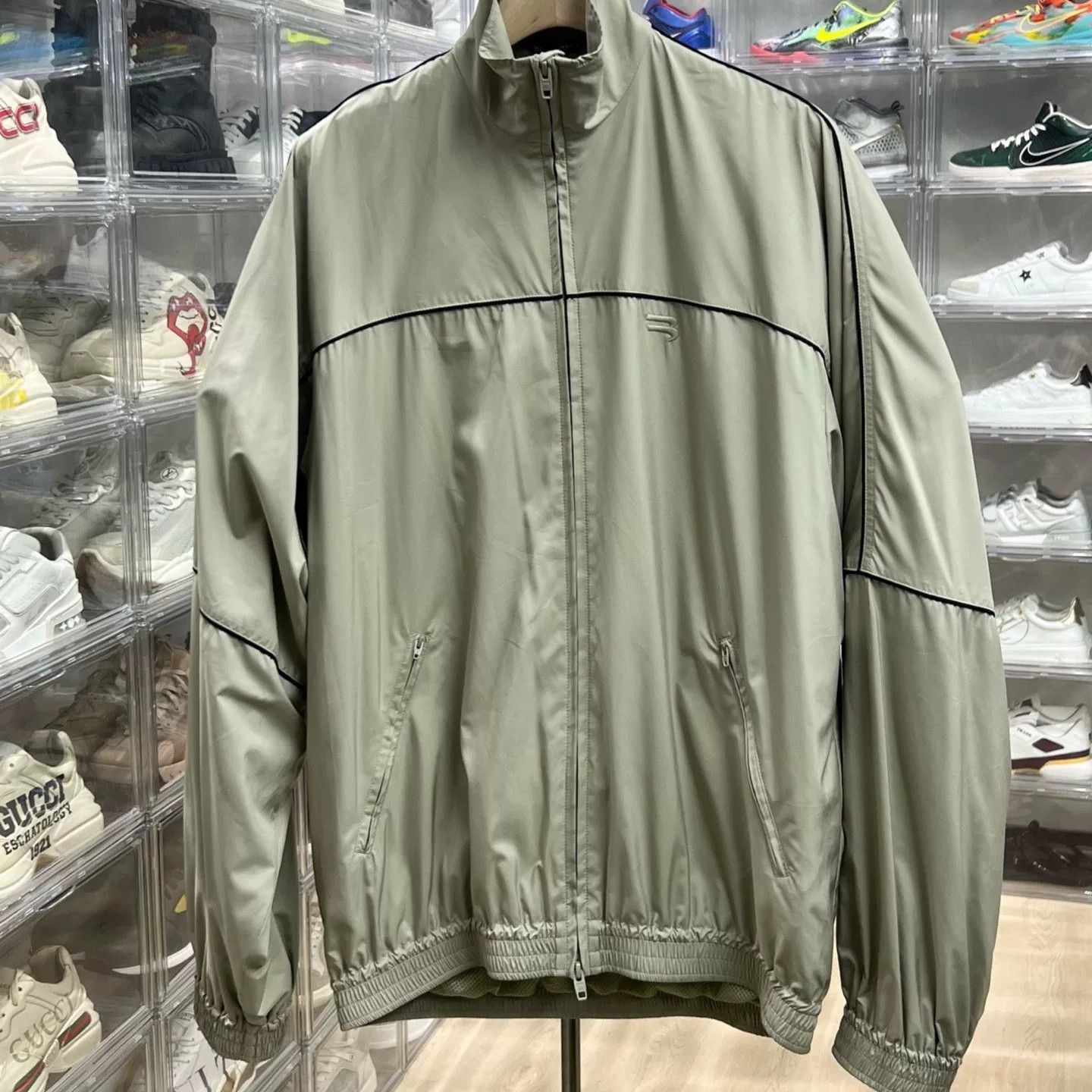 Balenciaga Balenciaga Gray Jacket Outerwear Size US L / EU 52-54 / 3 - 1 Thumbnail