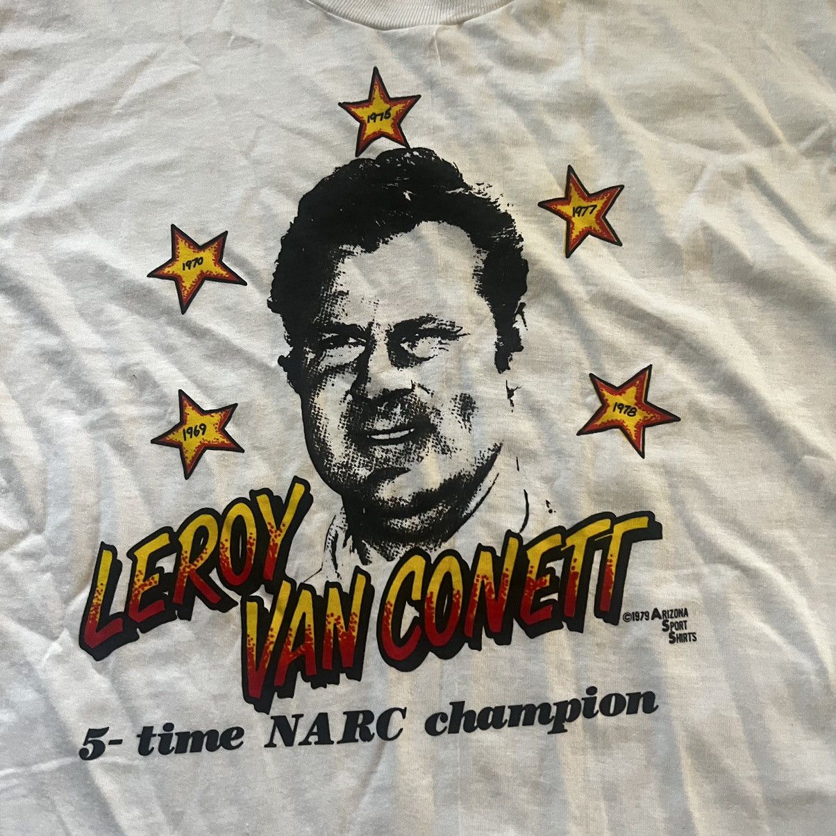 Hanes × Vintage Leroy Van Connett Narc Champ Tee Size US L / EU 52-54 / 3 - 2 Thumbnail
