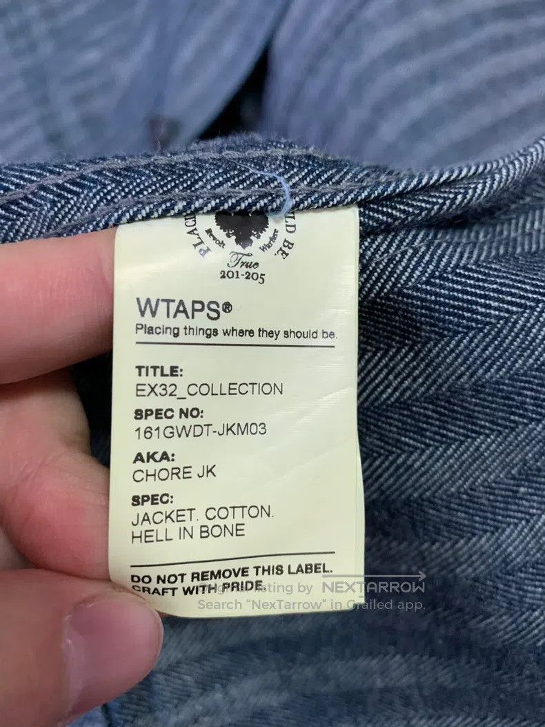 Wtaps Wtaps Workwear four-pocket shirt jacket Size US S / EU 44-46 / 1 - 7 Thumbnail