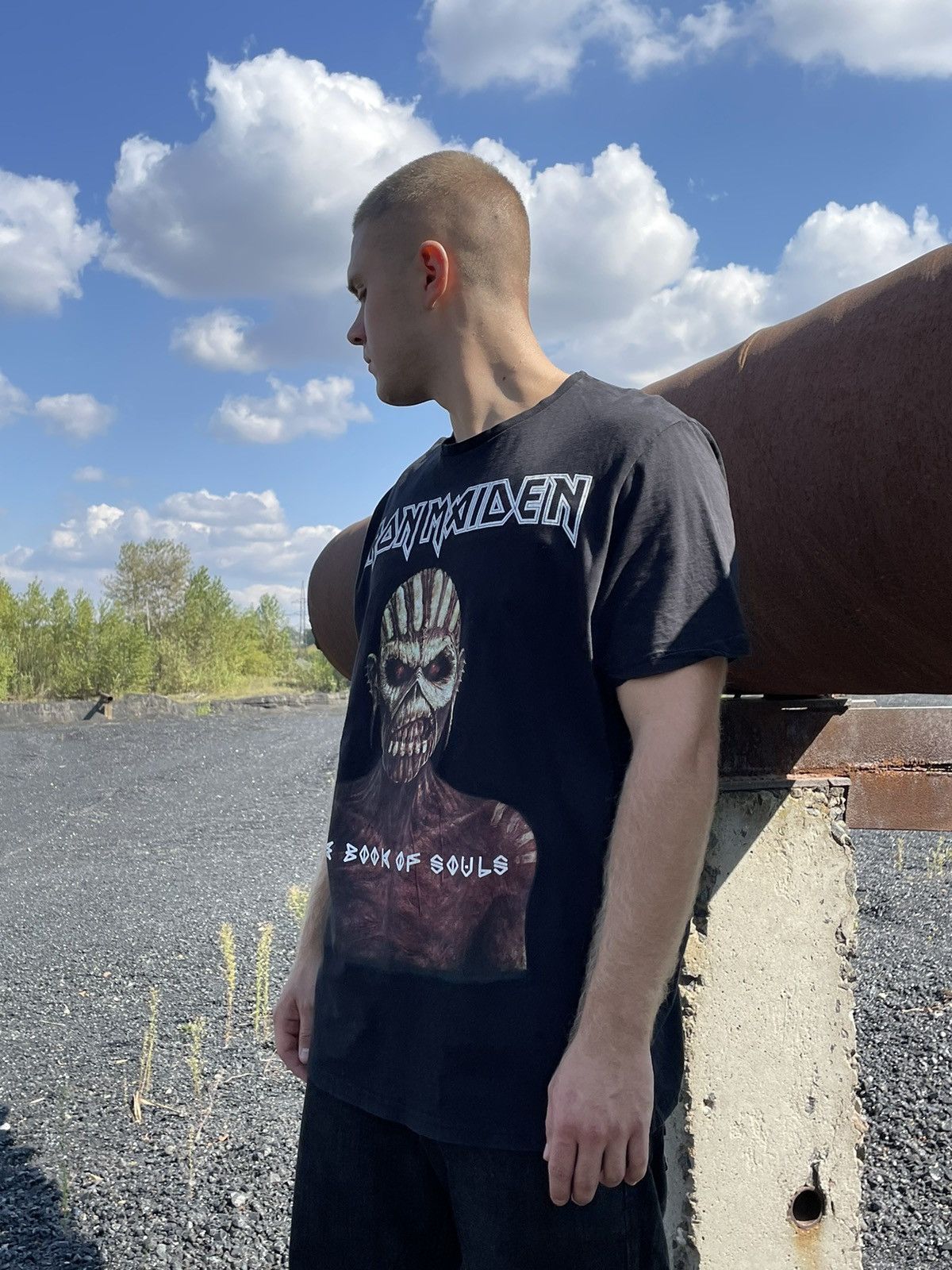 Issey Miyake Vintage Iron Maiden T-shirts Rock Tee Streetwear Size Xl Size US XXL / EU 58 / 5 - 1 Thumbnail