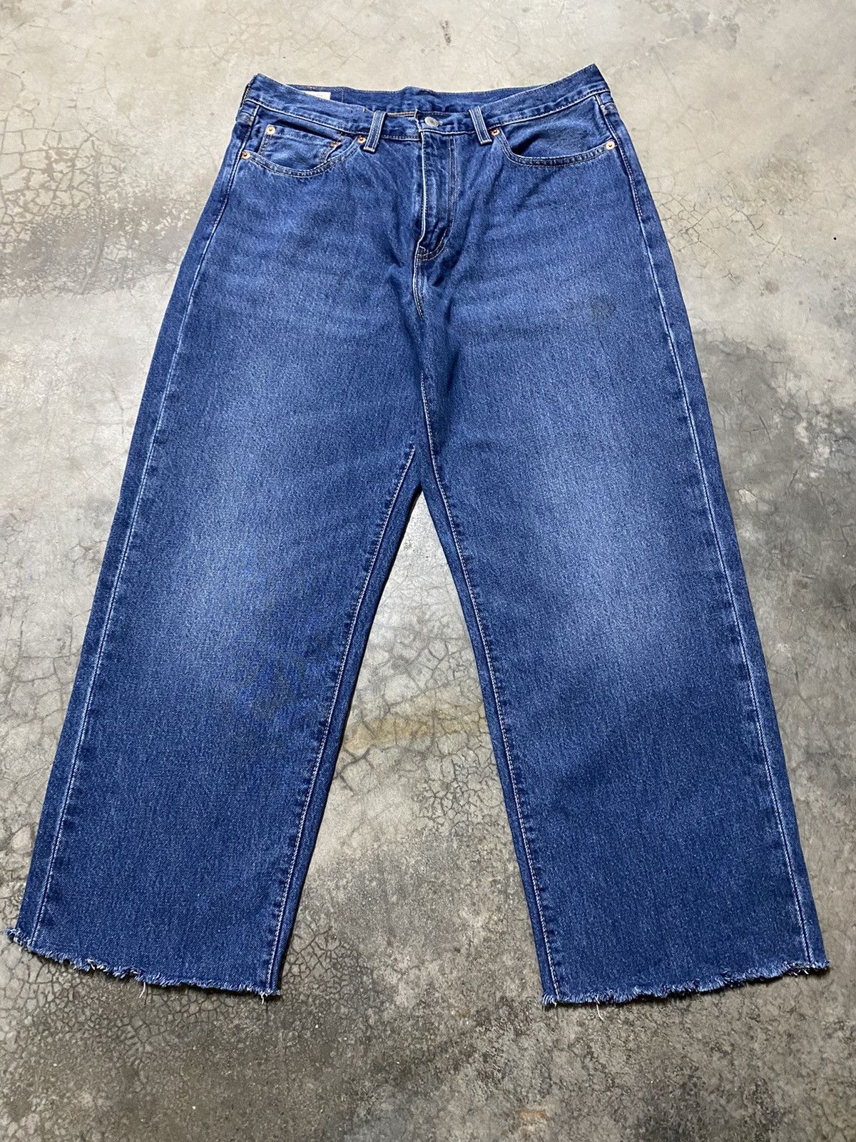 JNCO × Levi's Baggy Jeans Levi’s Premium Big E Stay Loose Jeans Size US 33 - 1 Thumbnail