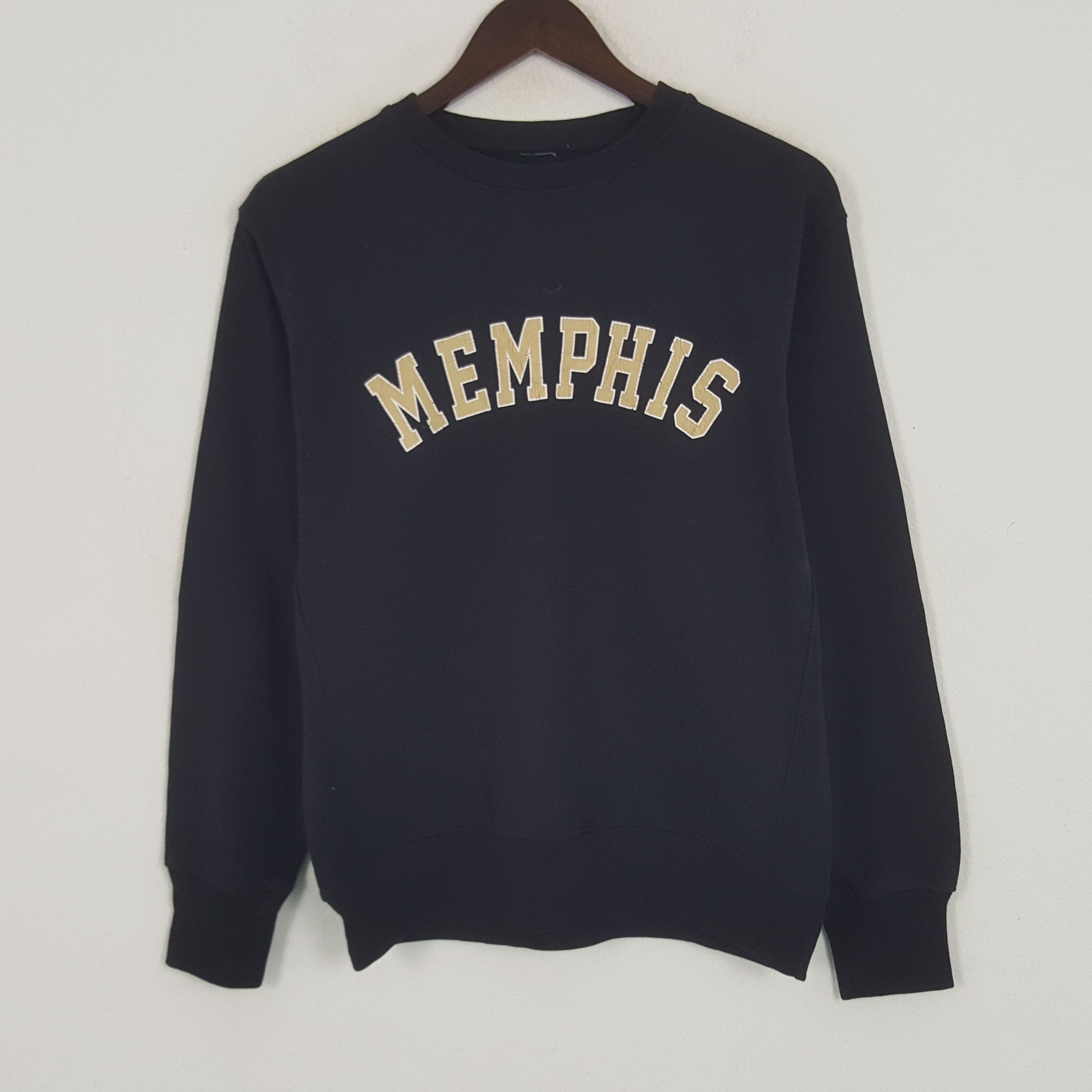 Vintage Vintage Memphis Spell Out Sweatshirt Size US M / EU 48-50 / 2 - 1 Thumbnail