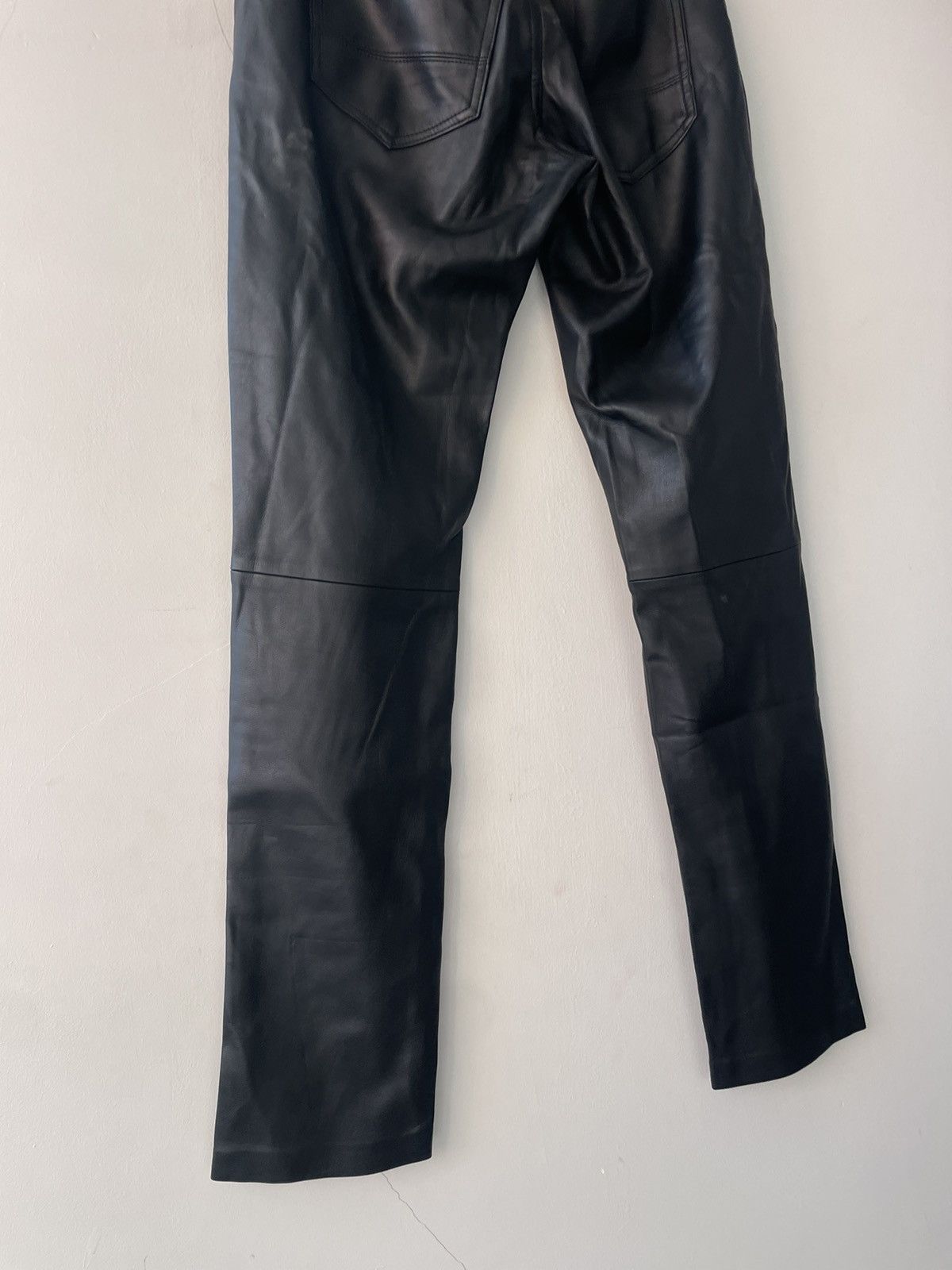 Vintage Vintage leather trousers Size 25" / US 0 / IT 36 - 12 Thumbnail