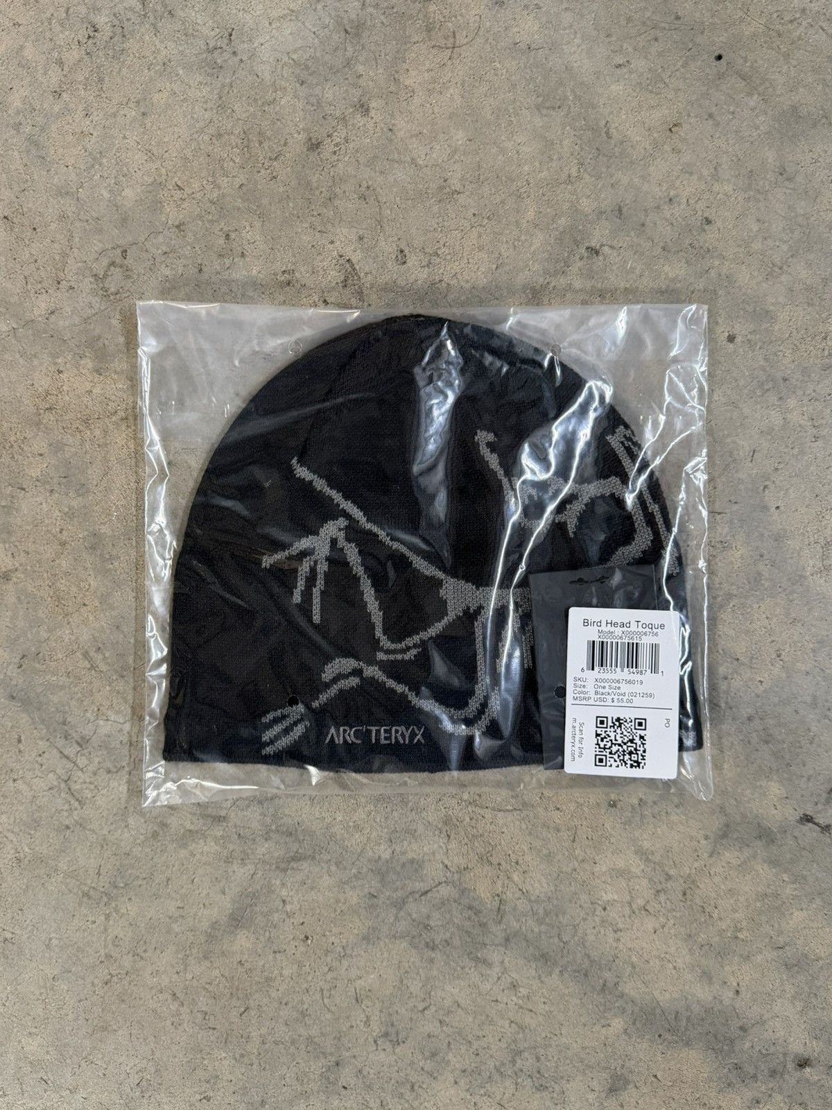 Arc’teryx Bird Head Toque Beanie Black/Void