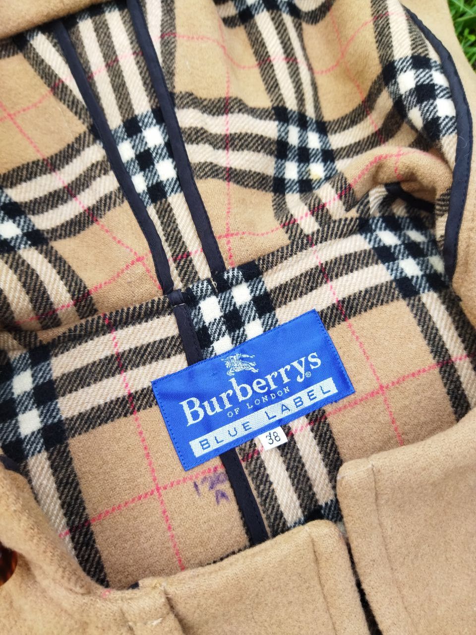 Burberry Vintage Burberrys Blue Label Nova Wool Duffle Coat Size US M / EU 48-50 / 2 - 8 Thumbnail