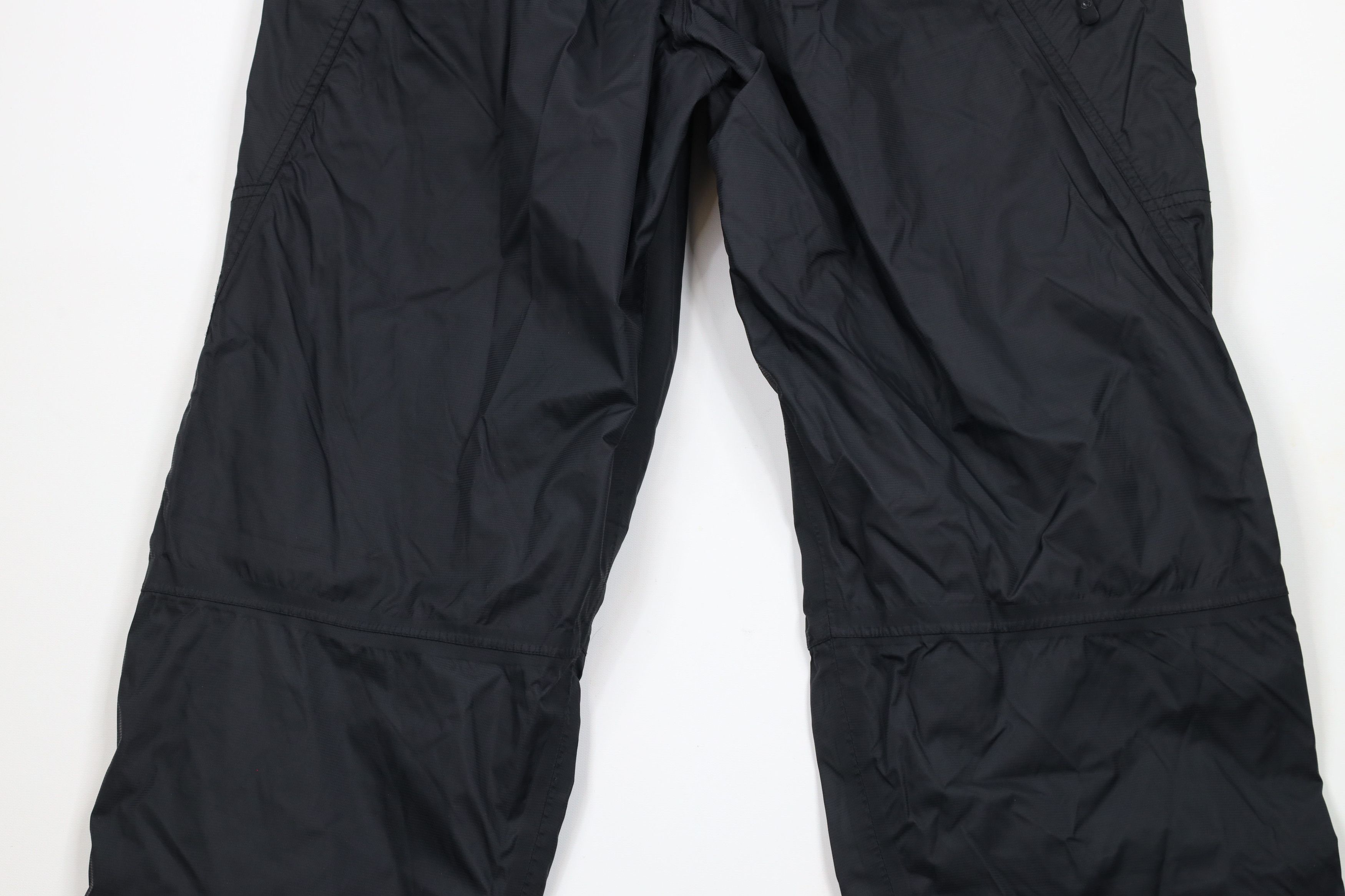 Vintage Vintage 90s Streetwear Wide Leg Cargo Rain Pants Black Size US 36 / EU 52 - 10 Thumbnail
