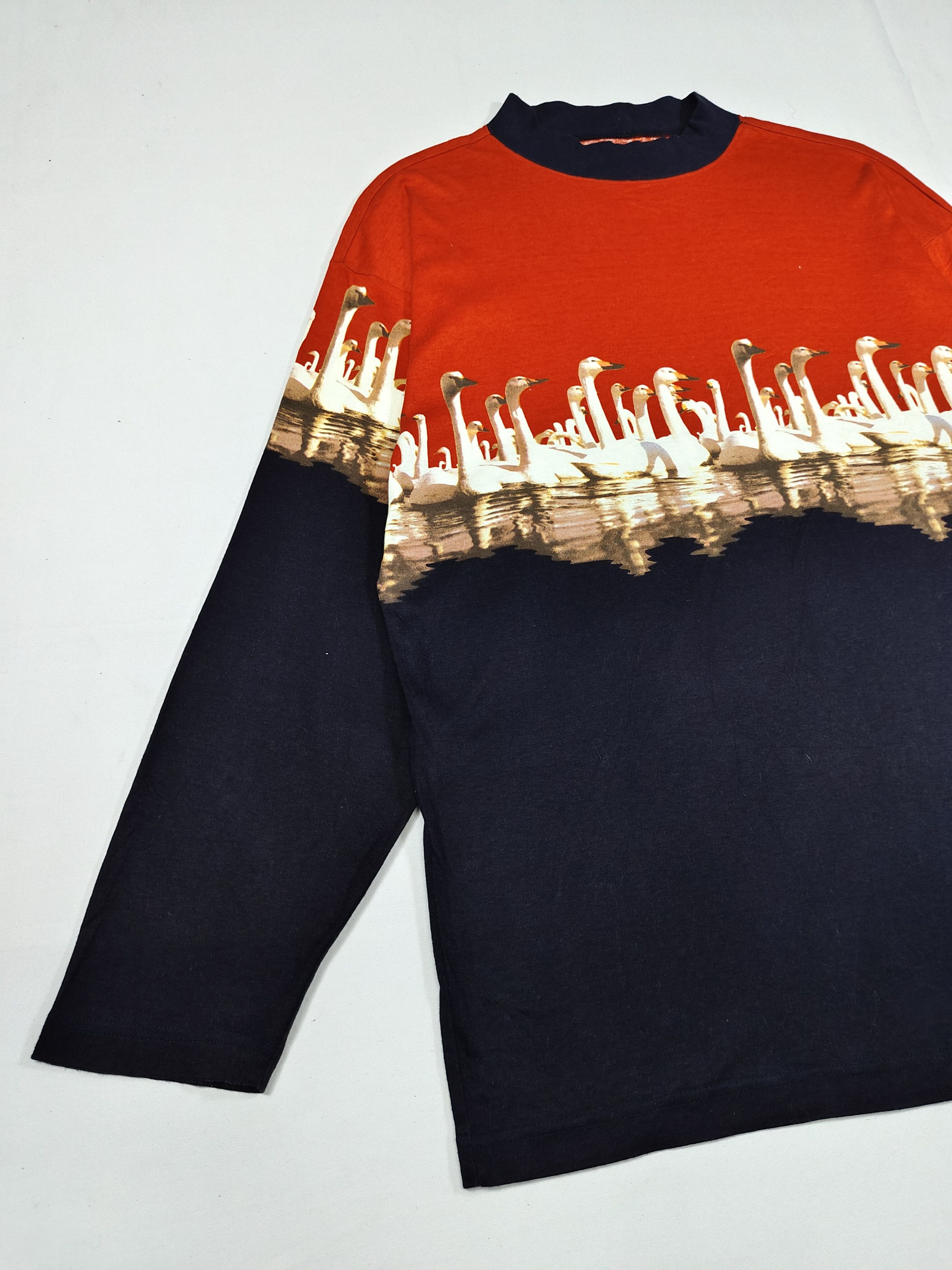 Kenzo 90s Kenzo Jeans - Swan Nature Japanese Archive Artwear Size US M / EU 48-50 / 2 - 4 Thumbnail
