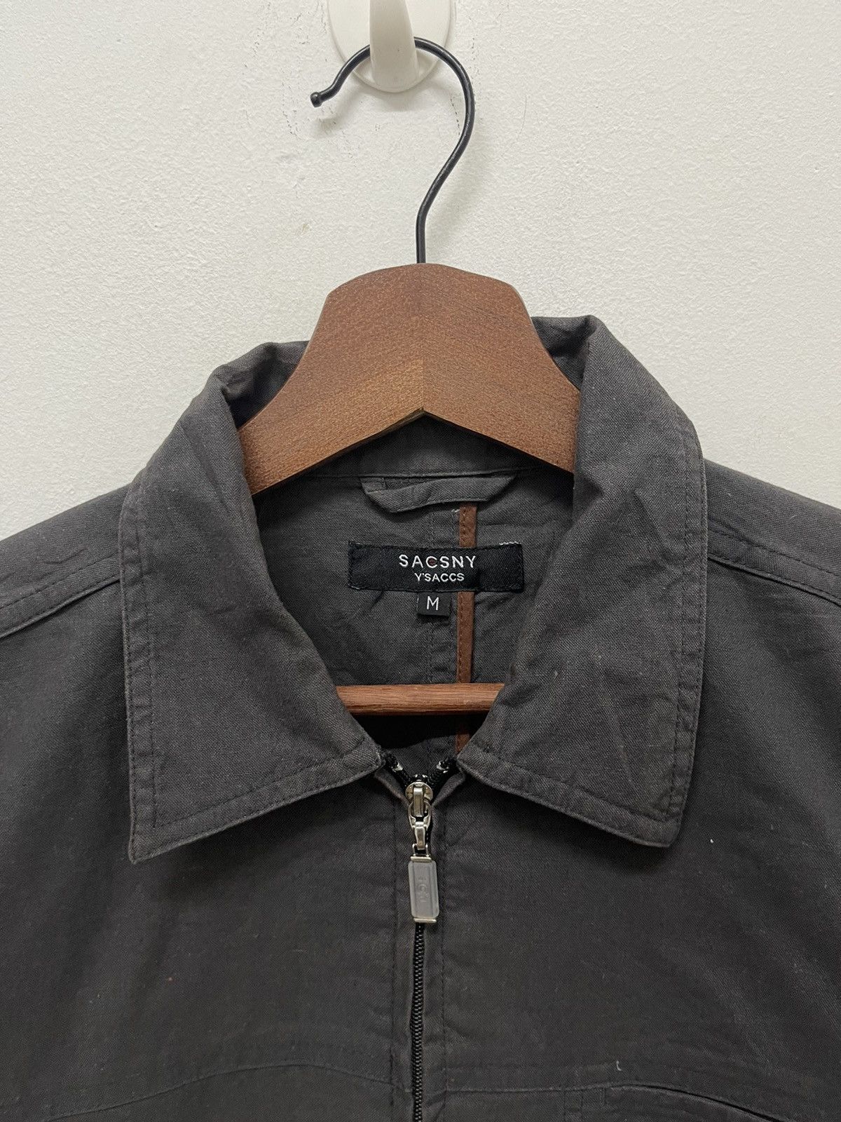 Japanese Brand Avant- Garde SACSNY Light Thin Jacket Yohji Yamamoto Japan Size US M / EU 48-50 / 2 - 2 Thumbnail