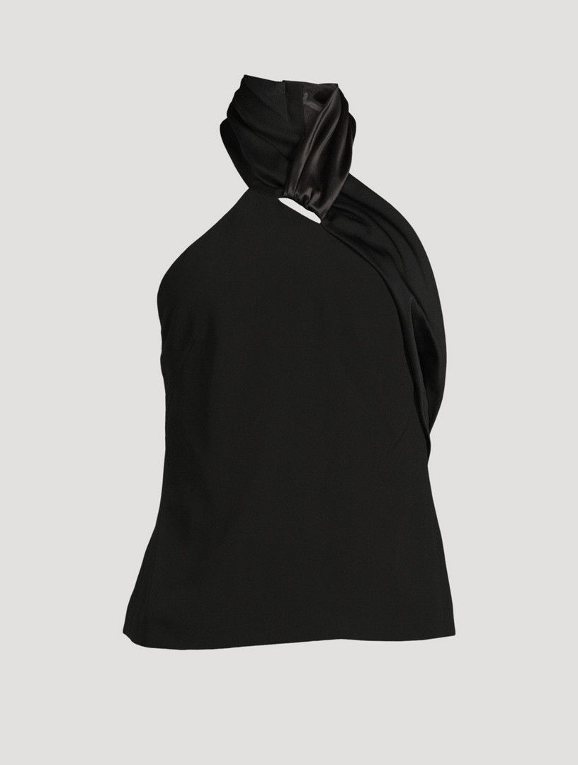Givenchy o1y0925 Evening Top in Black Size S / US 4 / IT 40 - 1 Thumbnail