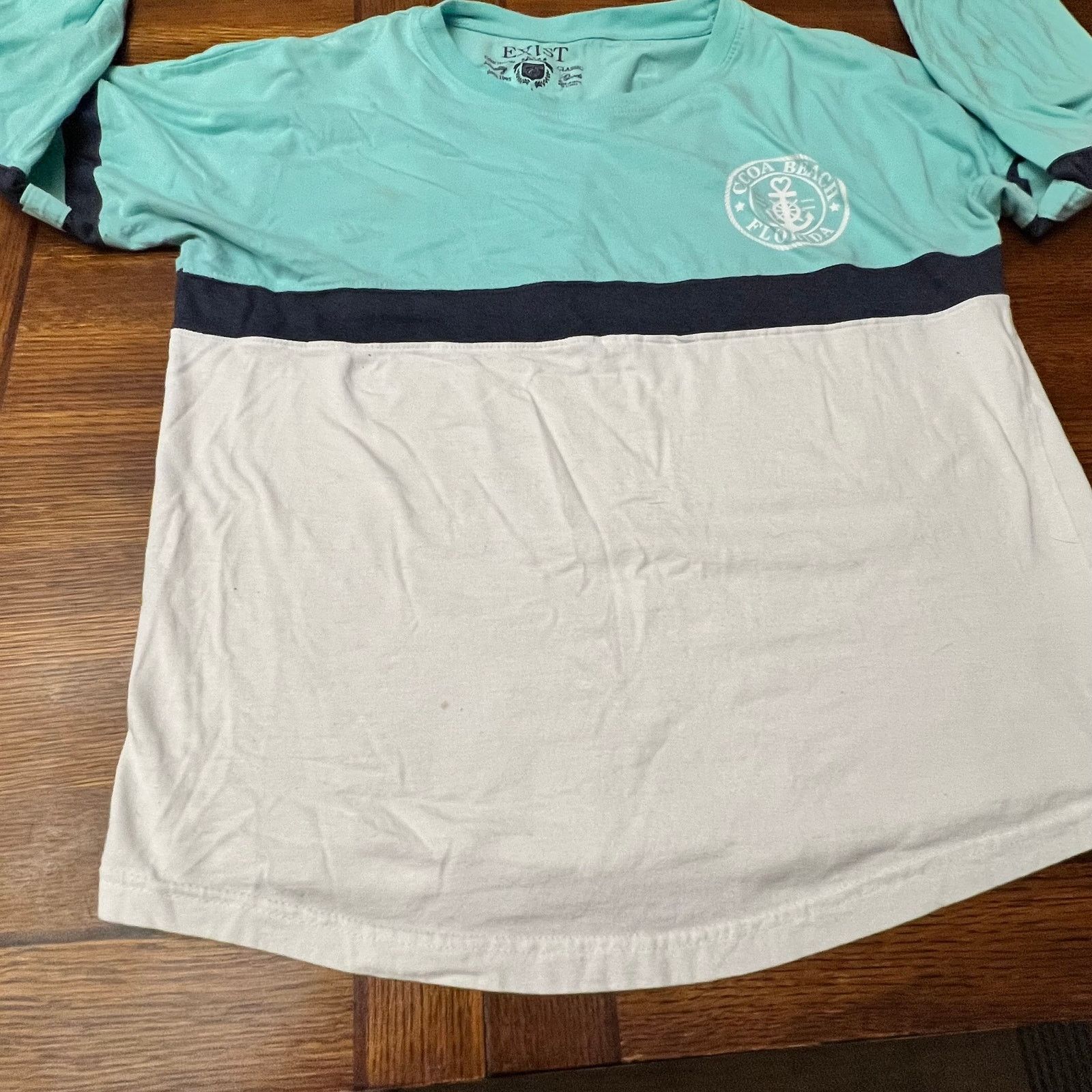 Unknown London Cocoa Beach, Florida Raglan Long Sleeve Shirt Size L / US 10 / IT 46 - 10 Thumbnail