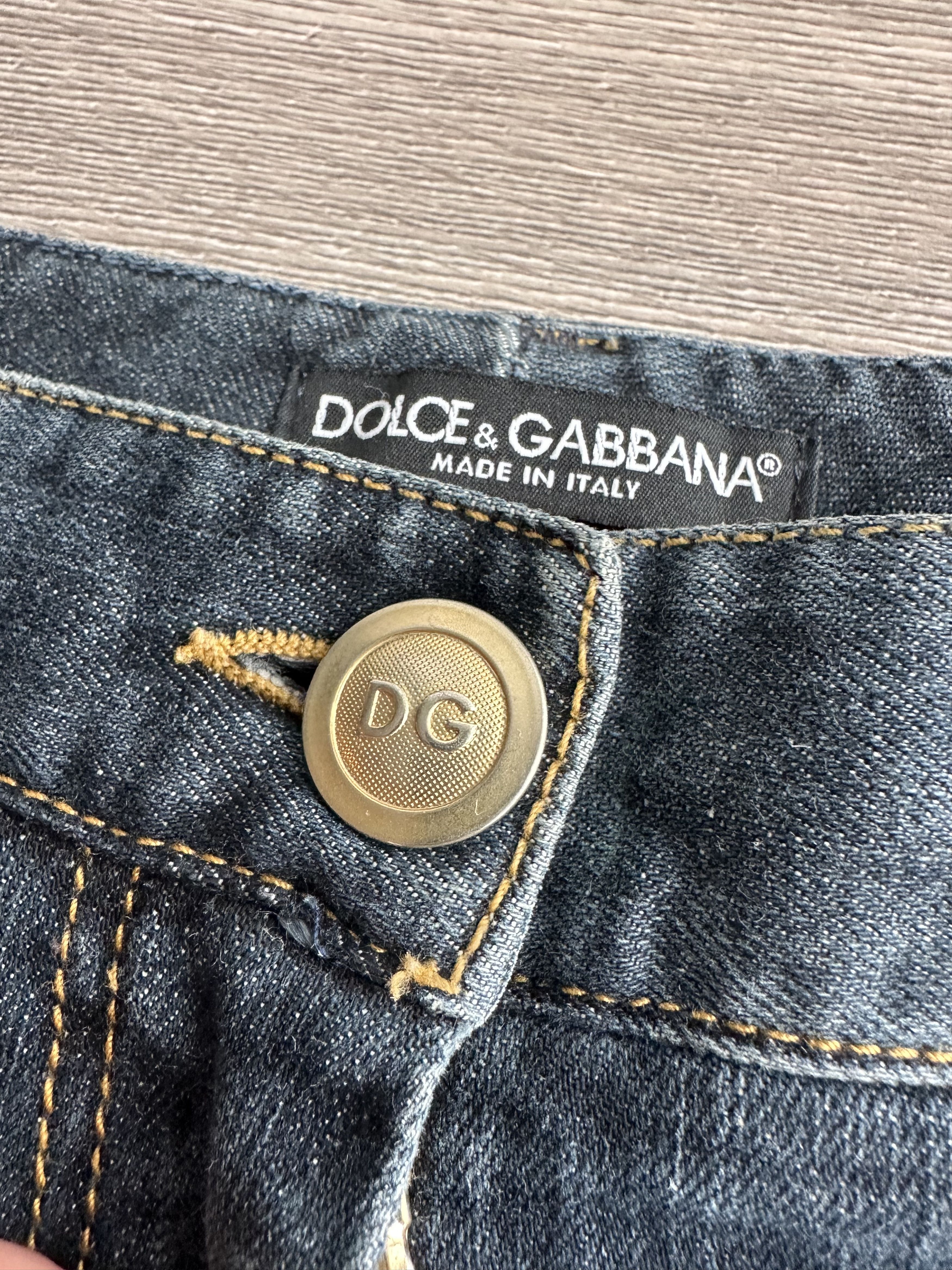 Dolce & Gabbana Dolce & Gabbana Vintage Jeans Size 26" / US 2 / IT 38 - 7 Thumbnail