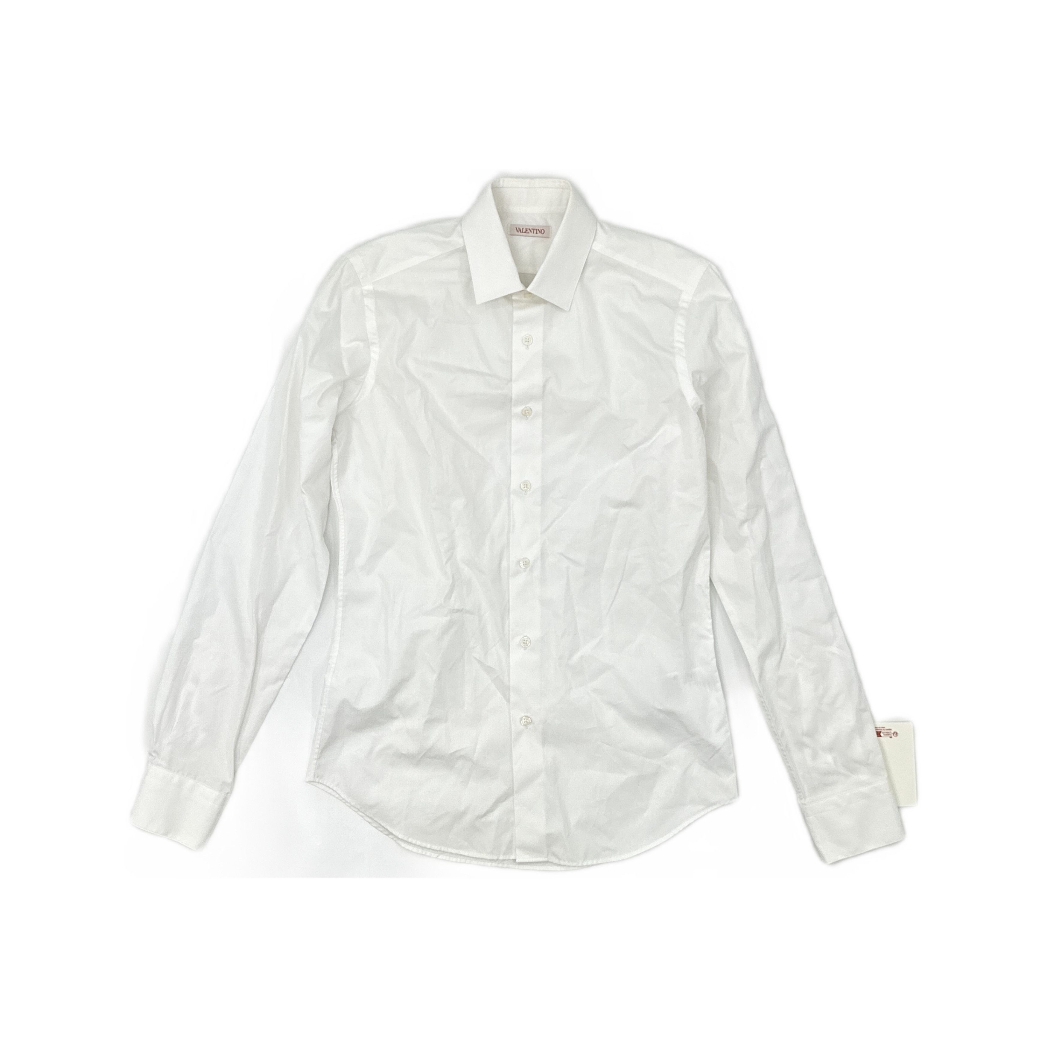 Valentino Valentino White Button Up Shirt Size S Size US S / EU 44-46 / 1 - 1 Thumbnail