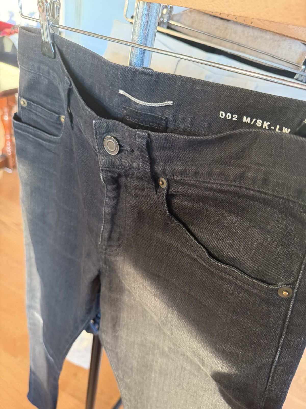Saint Laurent Paris Saint Laurent D02 Size US 28 / EU 44 - 3 Thumbnail