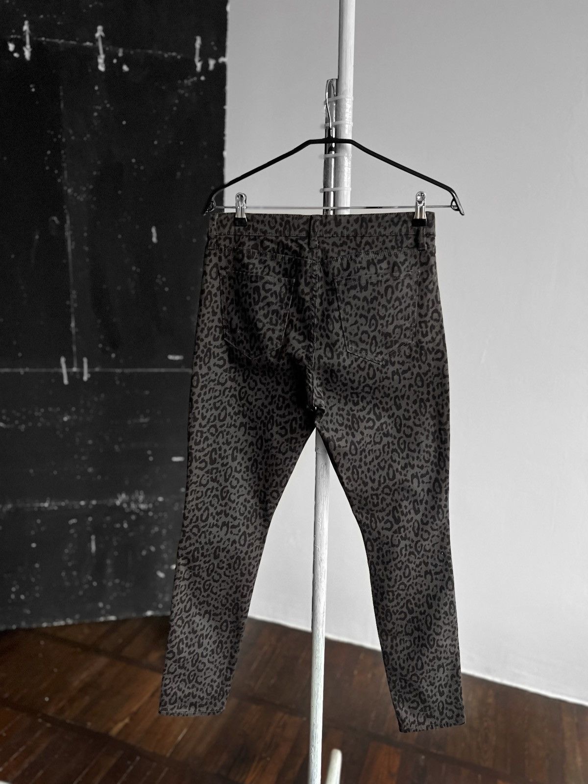 Designer × Gap Gap Womens Animal Print Legging Denim Jeans Zipper Size 30" / US 8 / IT 44 - 3 Thumbnail