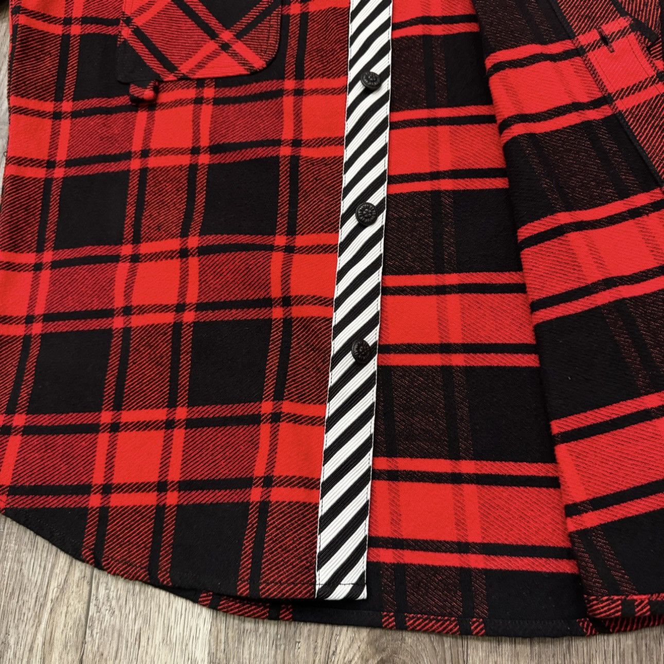 Off-White Off-White 2018 Check Shirt Plaid Flannel Size US L / EU 52-54 / 3 - 9 Thumbnail