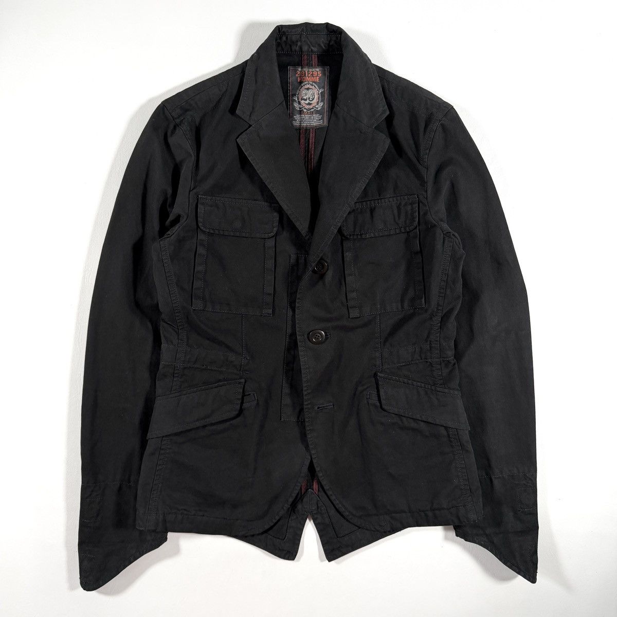 291295=Homme 🔻291295 = Homme Mech Sleeve Safari Jacket🔻 Size US M / EU 48-50 / 2 - 1 Thumbnail