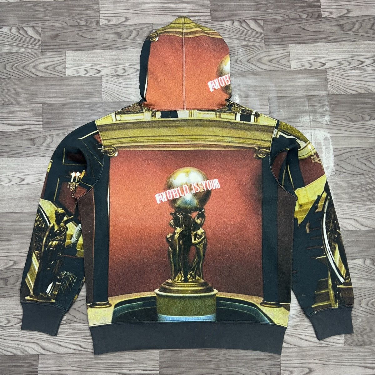Supreme Supreme Scarface The World Is Yours Hoodie Size US XL / EU 56 / 4 - 3 Thumbnail