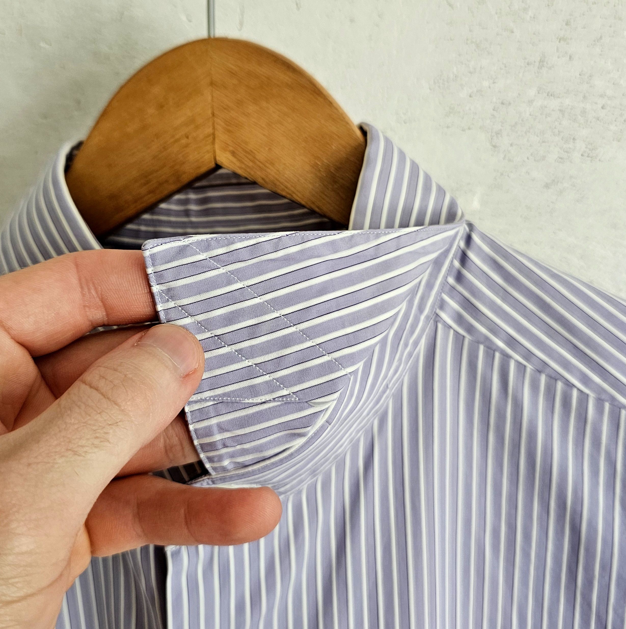 Brioni × Vintage Brioni vintage shirt Size US L / EU 52-54 / 3 - 5 Thumbnail