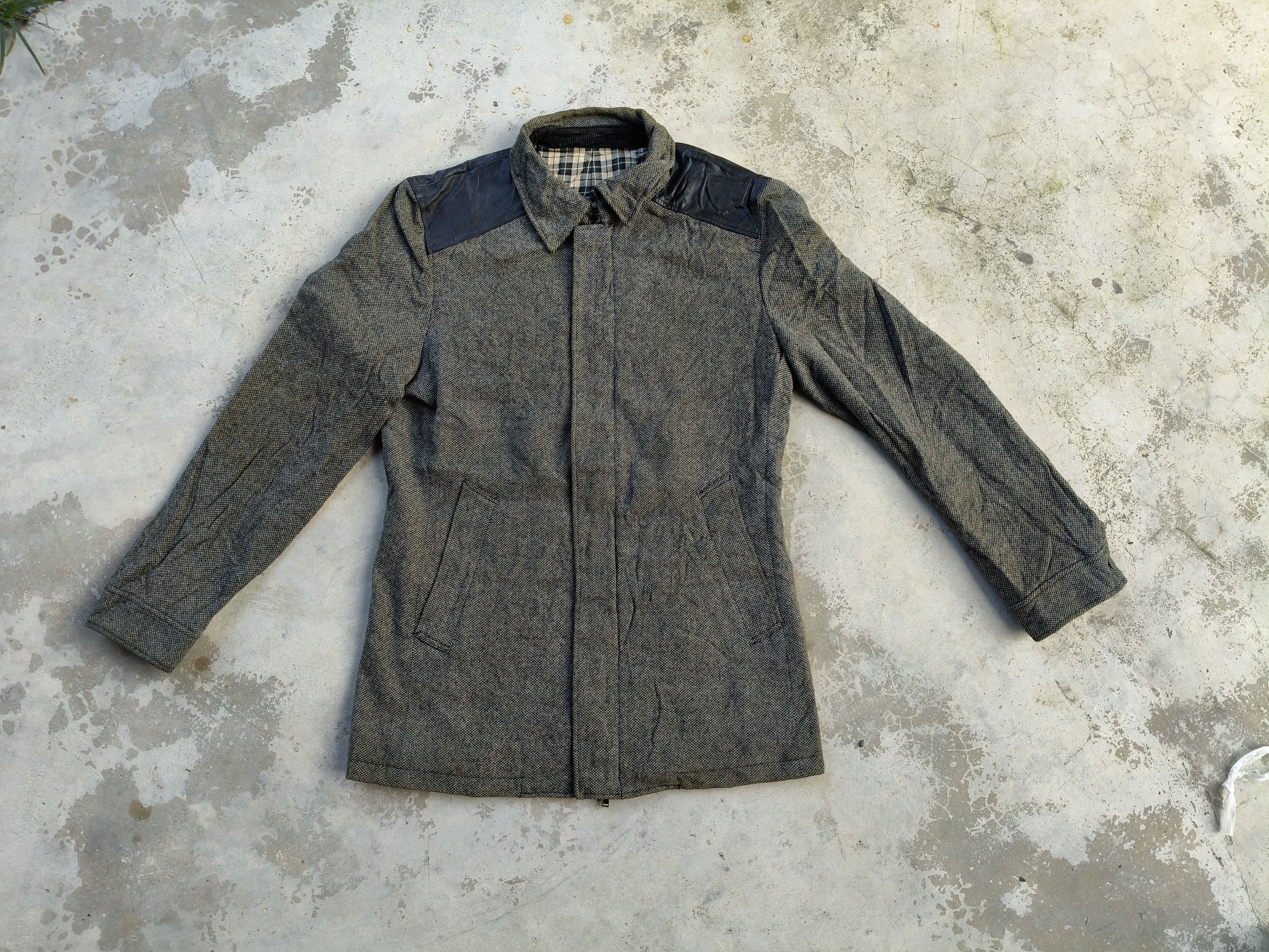 Japanese Brand Comme Ca Du Mode wool zipper Jacket Size US M / EU 48-50 / 2 - 3 Thumbnail