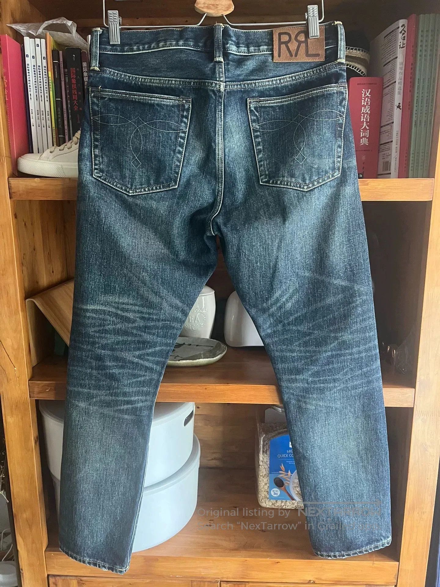 RRL Ralph Lauren RRL Double RL Slim Wash Denim Pants. Size US 31 - 7 Thumbnail