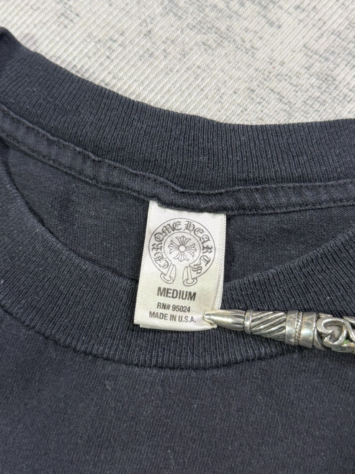 Chrome Hearts 2010s Tonal Cross Plus Stamp Size US M / EU 48-50 / 2 - 9 Thumbnail