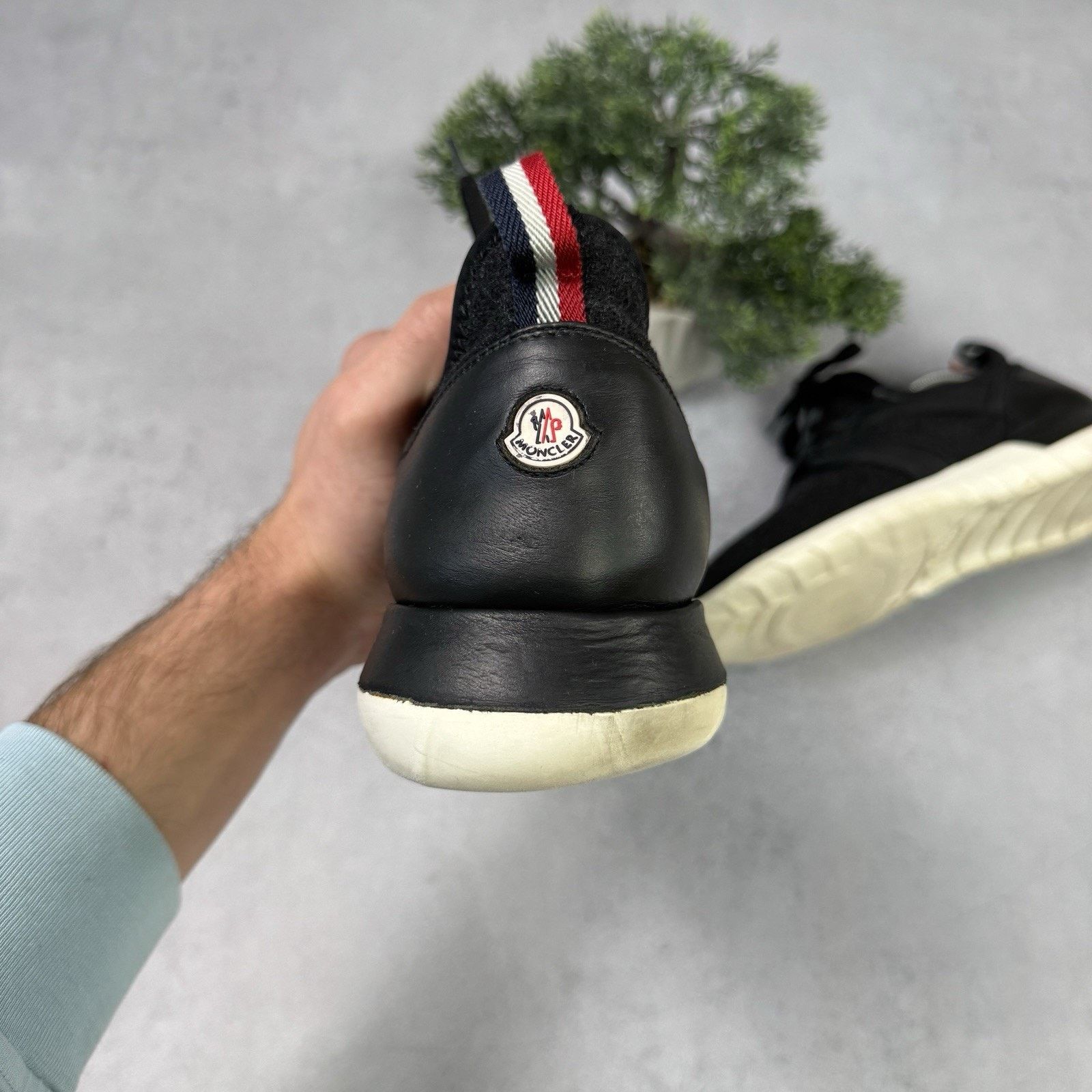 Moncler Moncler Emilien Low Top Trainers Sneakers Black 42 EUR; 9 US Size US 9 / EU 42 - 10 Thumbnail