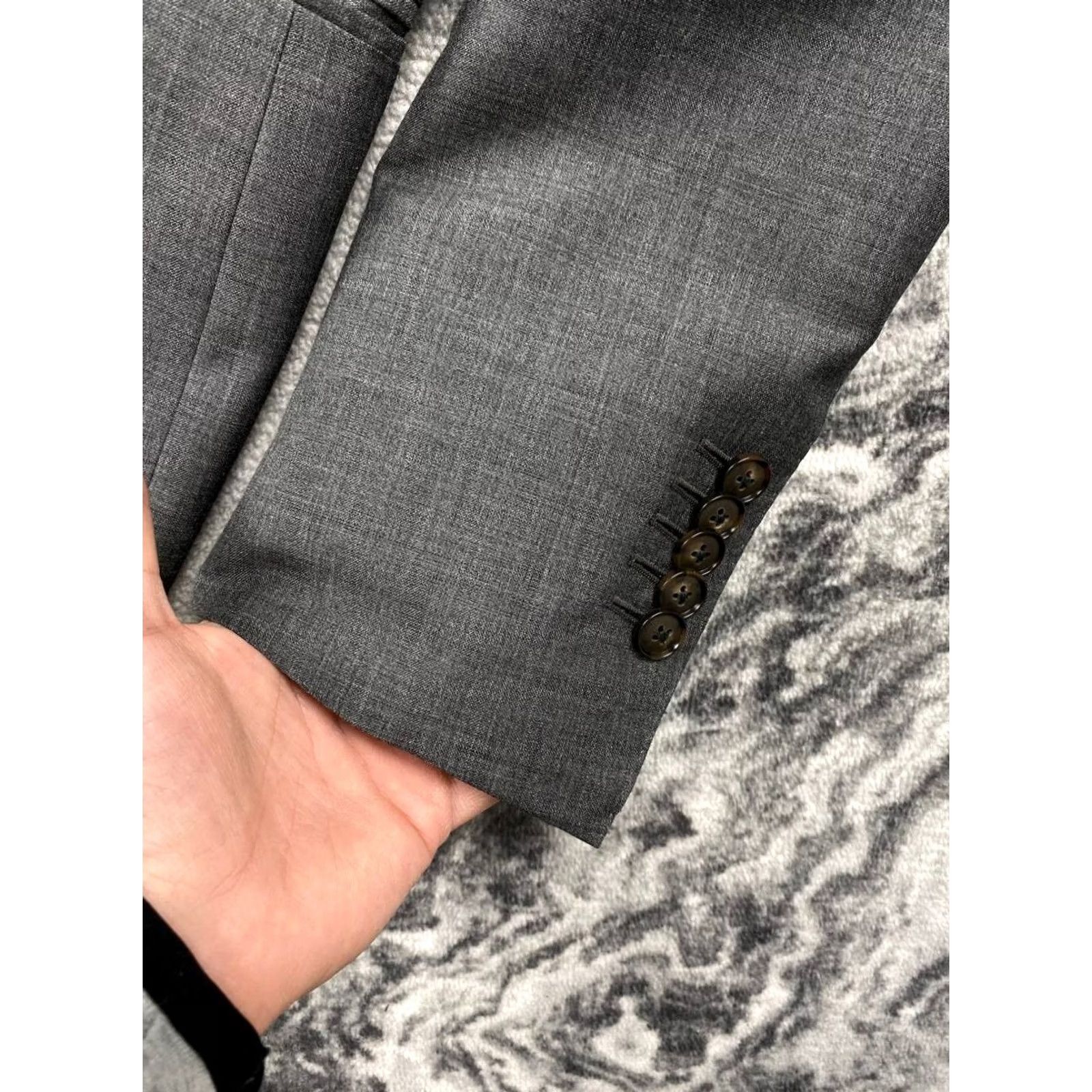 Suitsupply Suitsupply Blazer Men Size 48 Gray Single-Breasted Wool 2 Piece Jacket Coat Vintage No? (Note: If "Not Vintage" ensure no question marks) Size 48R - 2 Thumbnail
