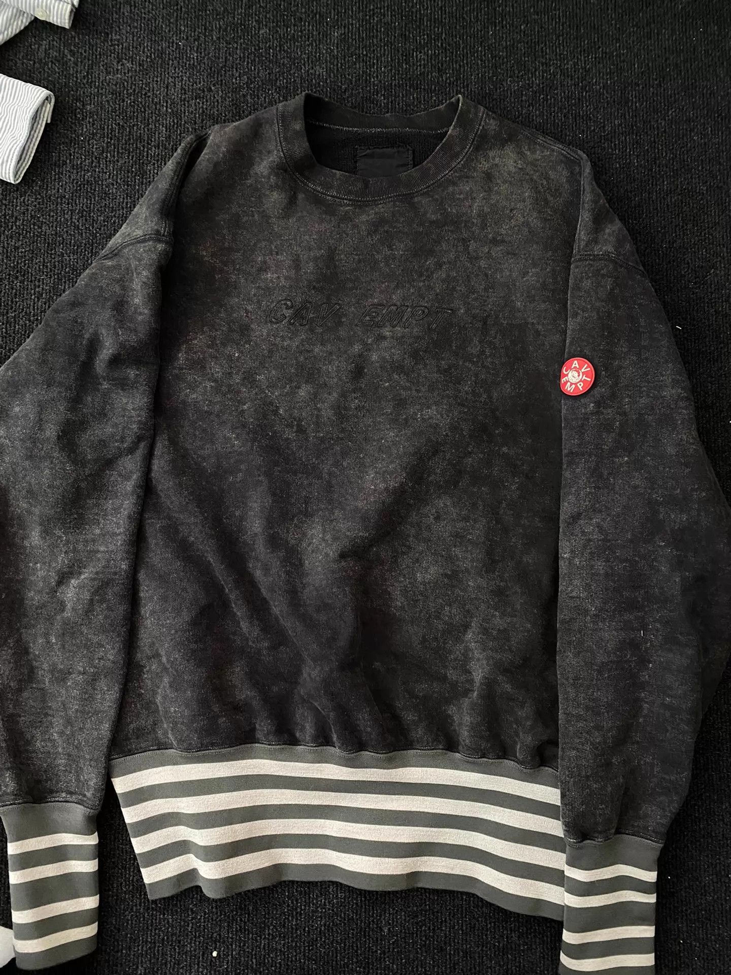 Cav Empt Cav Empt Overdye Cube Heavy Hoody | Grailed