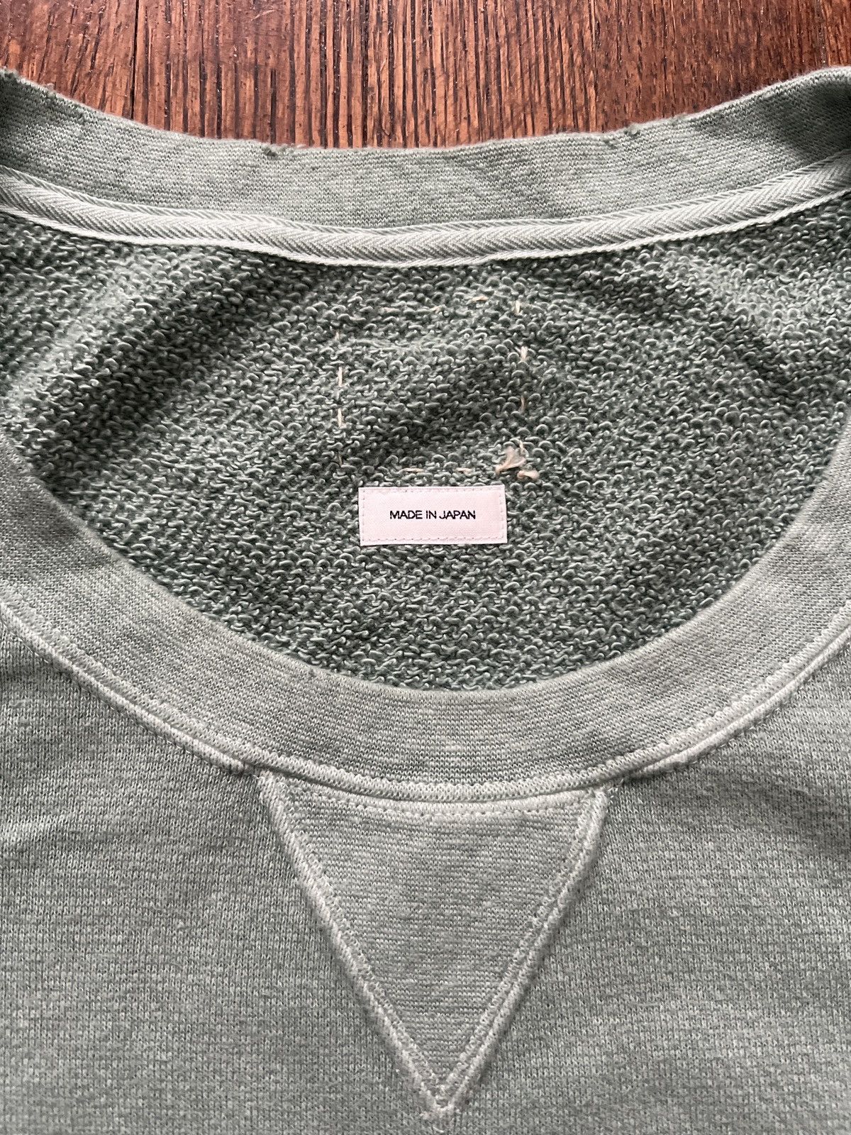 Visvim Jumbo sweat L/S (uneven dye) | Grailed