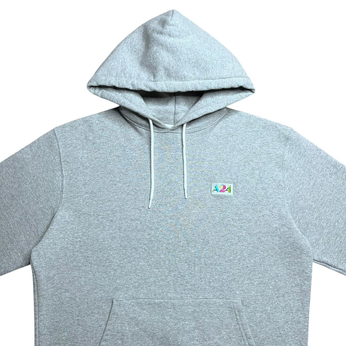 A24 A24 Movies Grey Embroidered Patch Pullover Hoodie Sz L Size US L / EU 52-54 / 3 - 5 Thumbnail