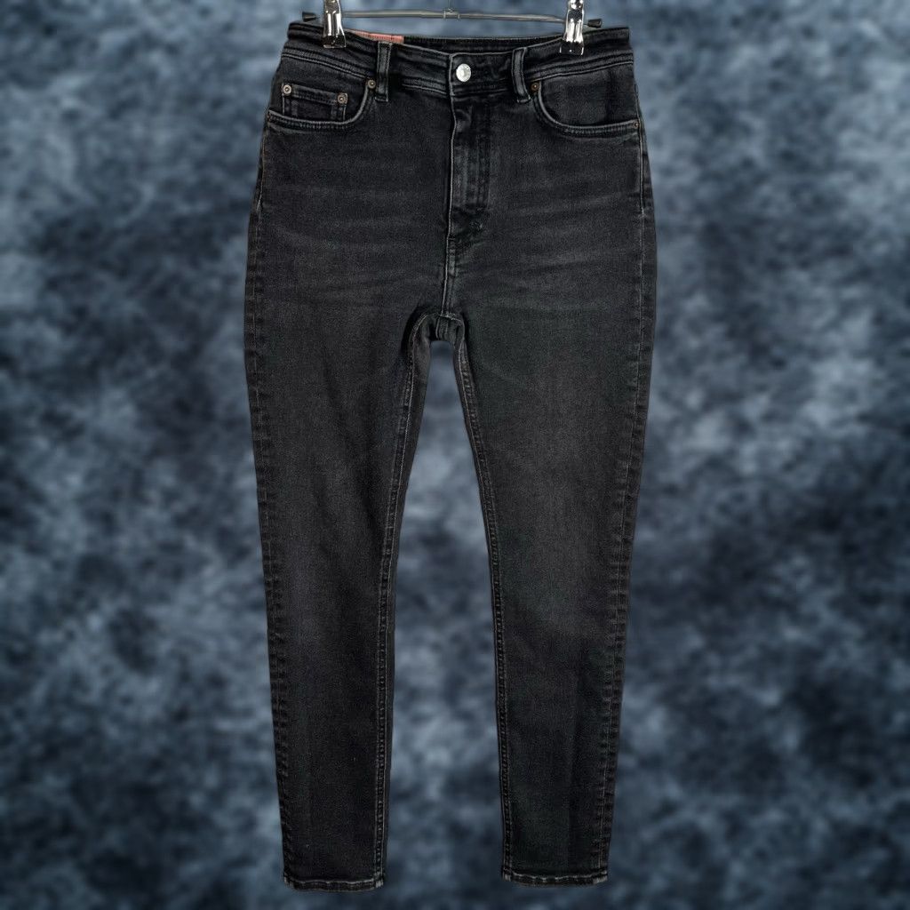 VINTAGE Acne Studios Skinny Fit Jeans Women's 28 x 28 Black Made
