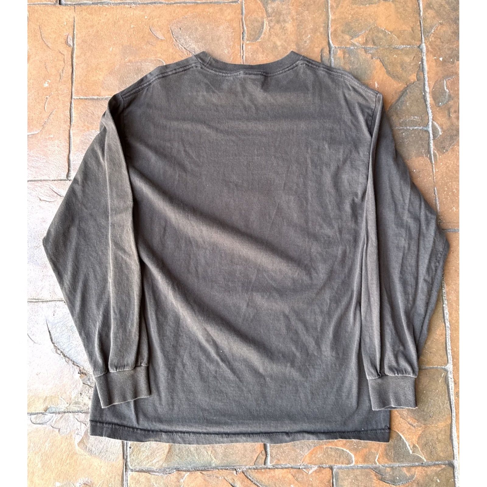 Vintage VINTAGE Y2K Black Jack's Skull Long Sleeve T Shirt Large Grunge Cyber Shirt Mens XS/X? Size US L / EU 52-54 / 3 - 3 Thumbnail