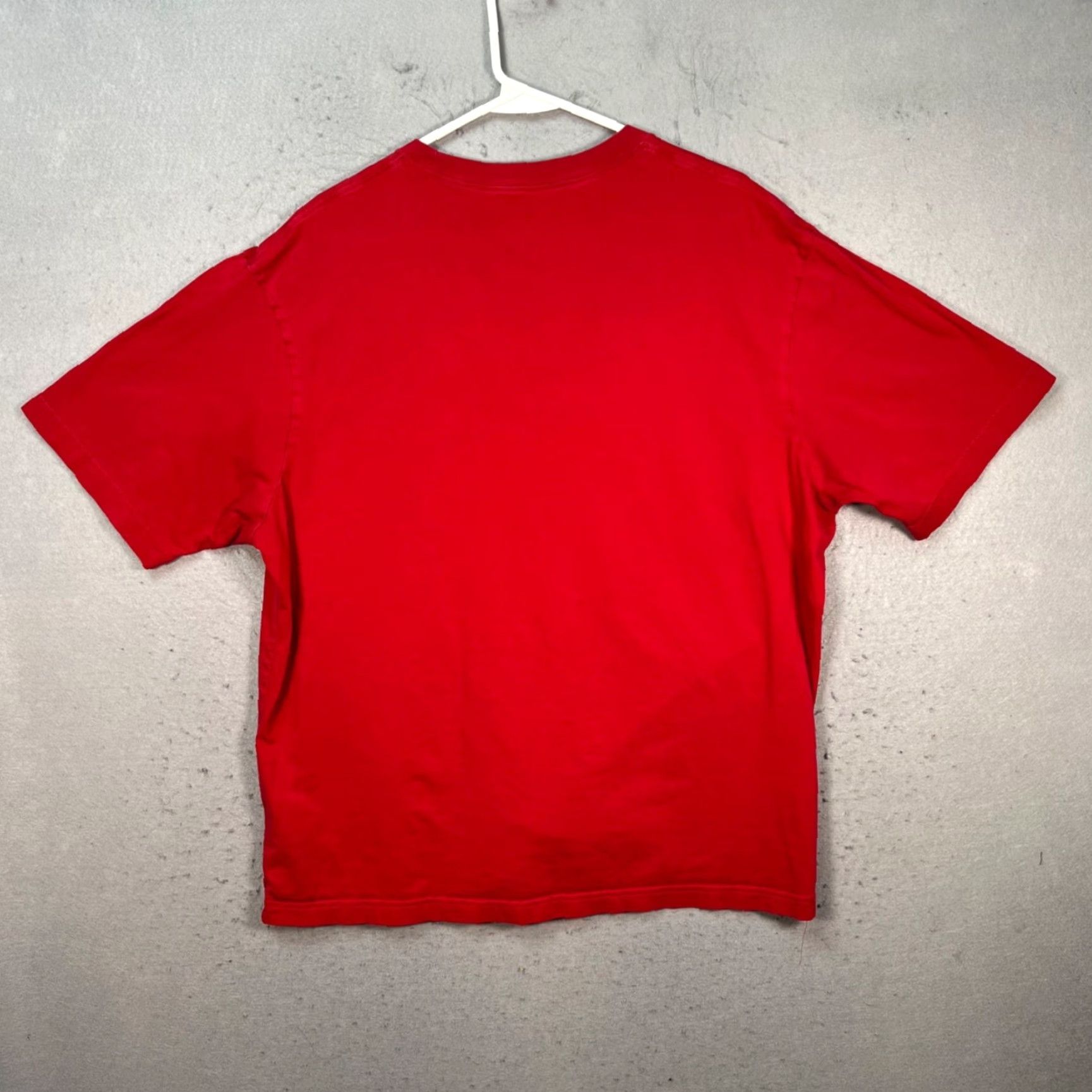 Jordan Brand Nike Air Jordan Mens XL Red Graphic T-Shirt Cotton Crewneck Athletic Shirt Size US XL / EU 56 / 4 - 2 Thumbnail