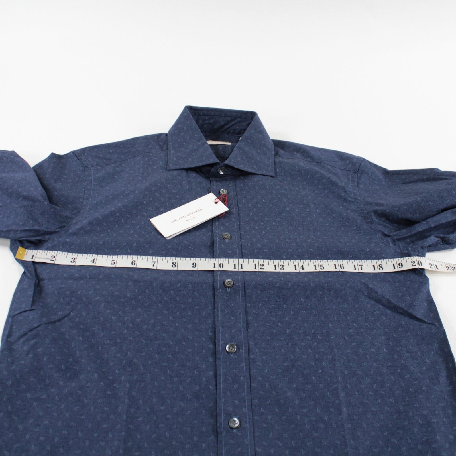 Luciano Barbera Luciano Barbera New with tags Shirt Size M US In Blue Size US M / EU 48-50 / 2 - 6 Thumbnail