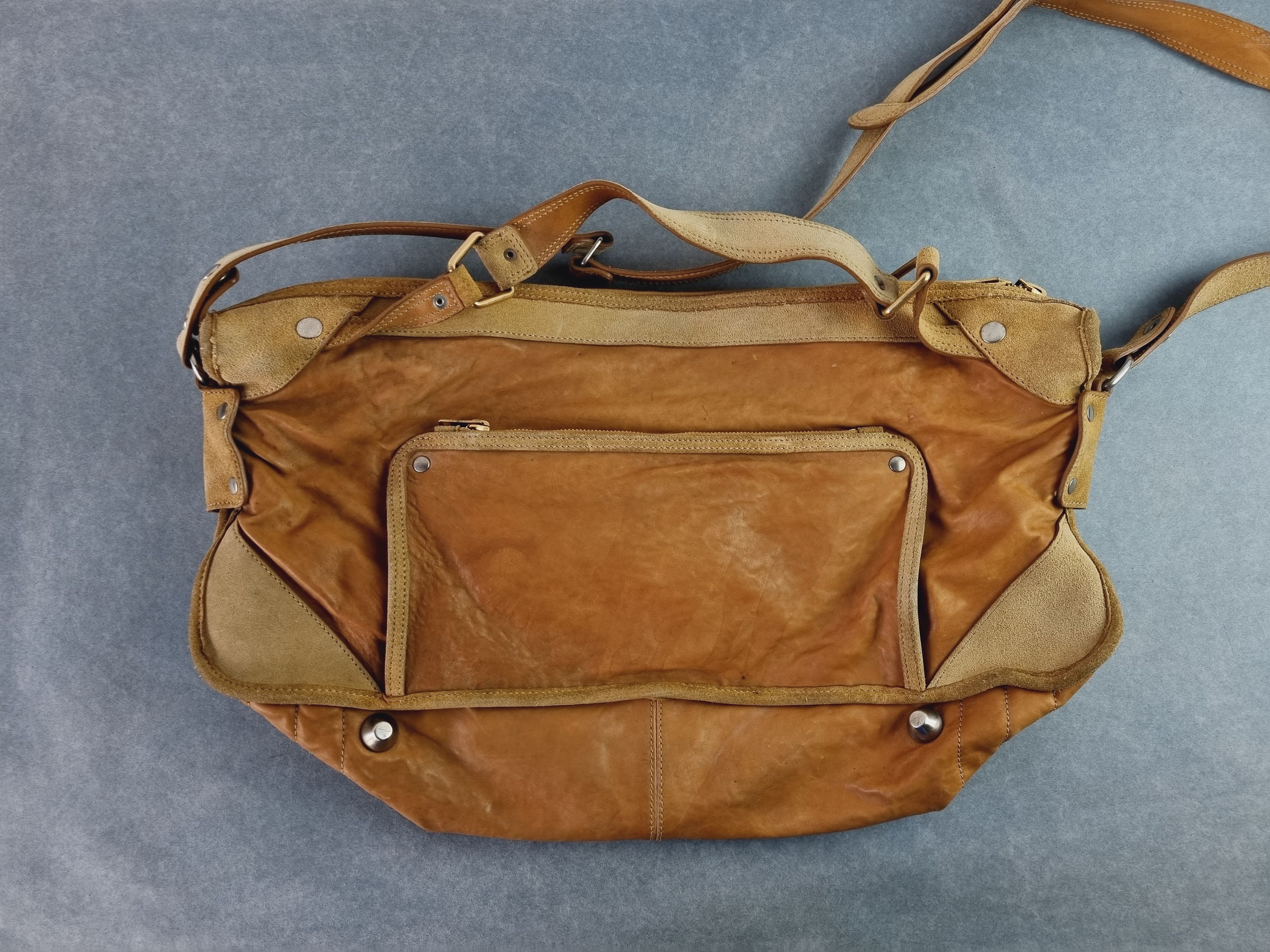 Celine × Leather × Vintage Celine Leather Roomy Travel Bag Size ONE SIZE - 5 Thumbnail
