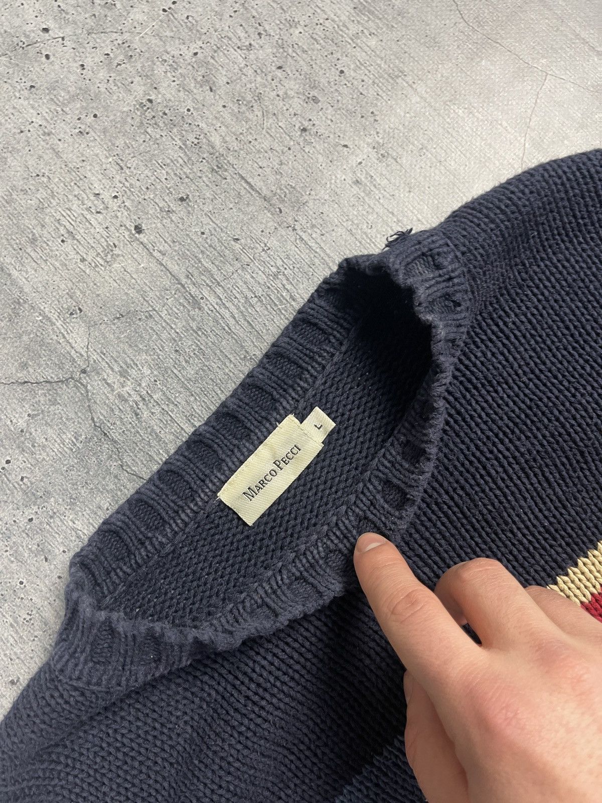 Polo Ralph Lauren × Vintage Vintage big logo USA SWEATER Polo Ralph style Size US L / EU 52-54 / 3 - 4 Thumbnail
