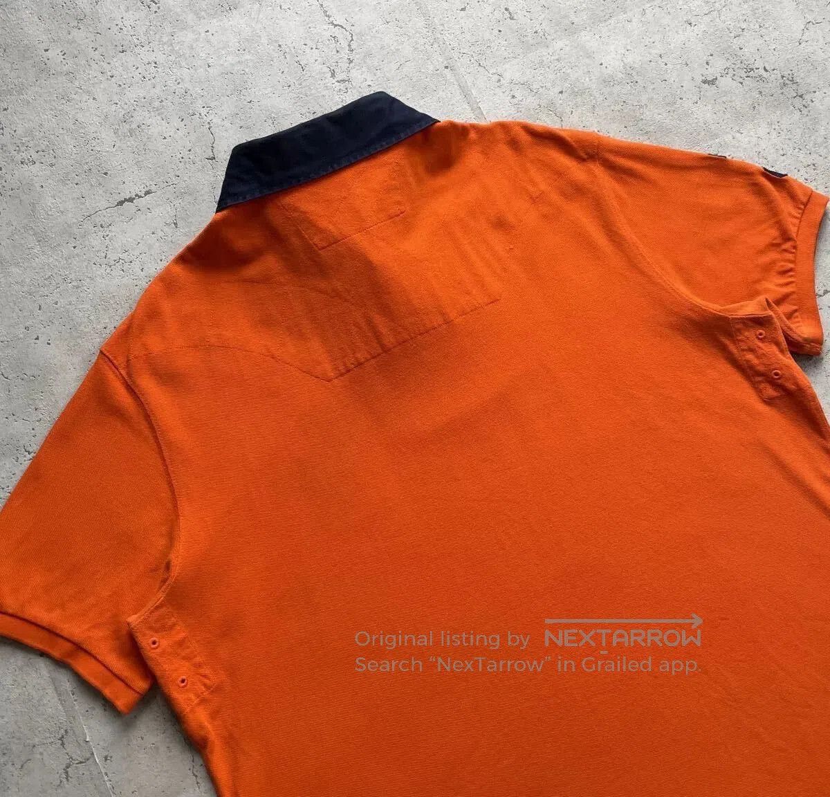 Vintage Polo Ralph Lauren Orange Polo Shirt.