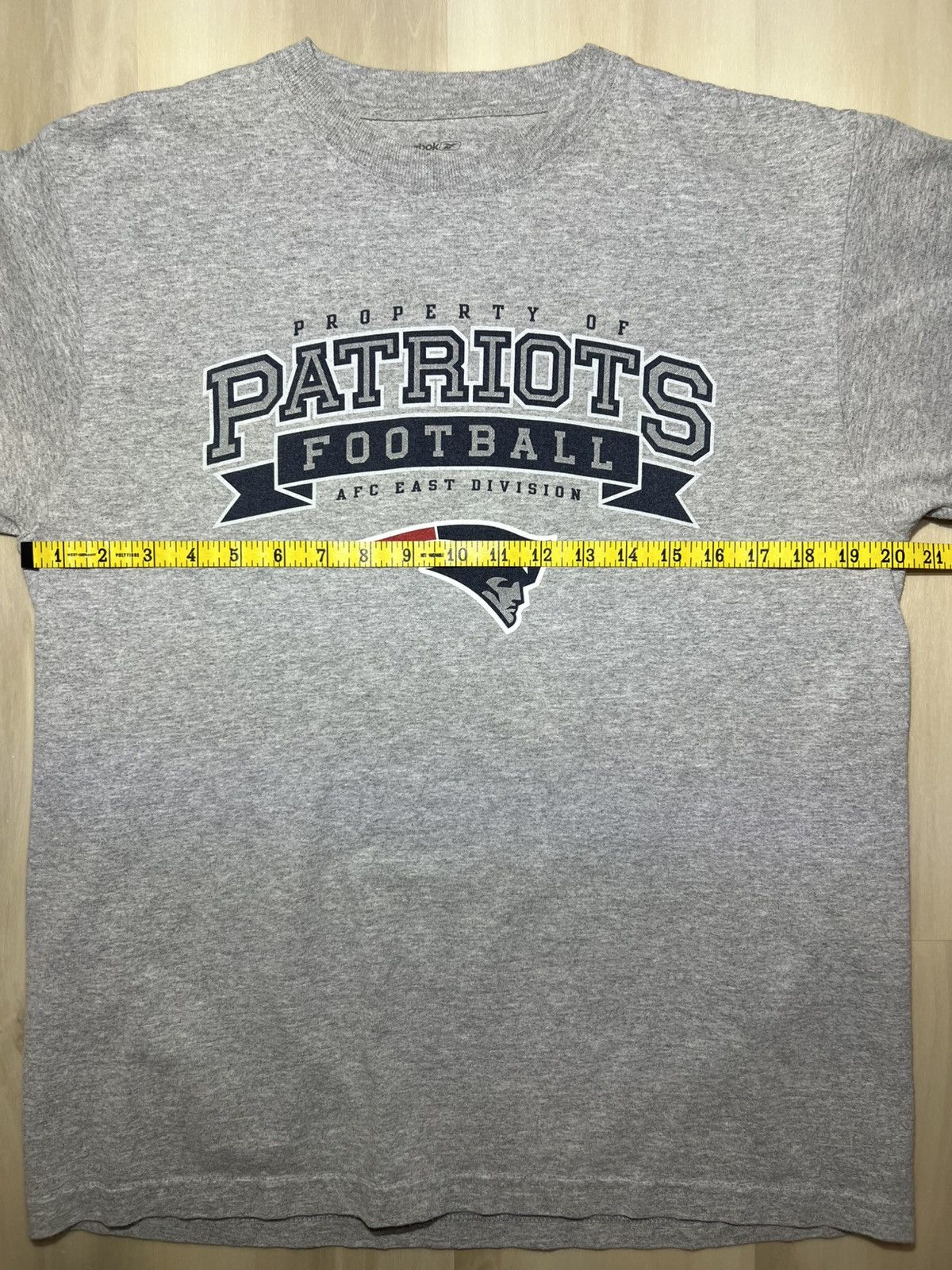 NFL New England Patriots Reebok T-shirt Sz Medium AFC East NFL Size US M / EU 48-50 / 2 - 5 Thumbnail