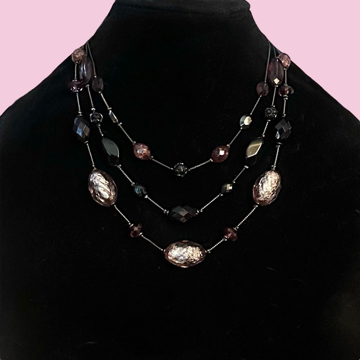 Other NY Collection layered station chunky bead necklace Size ONE SIZE - 1 Thumbnail