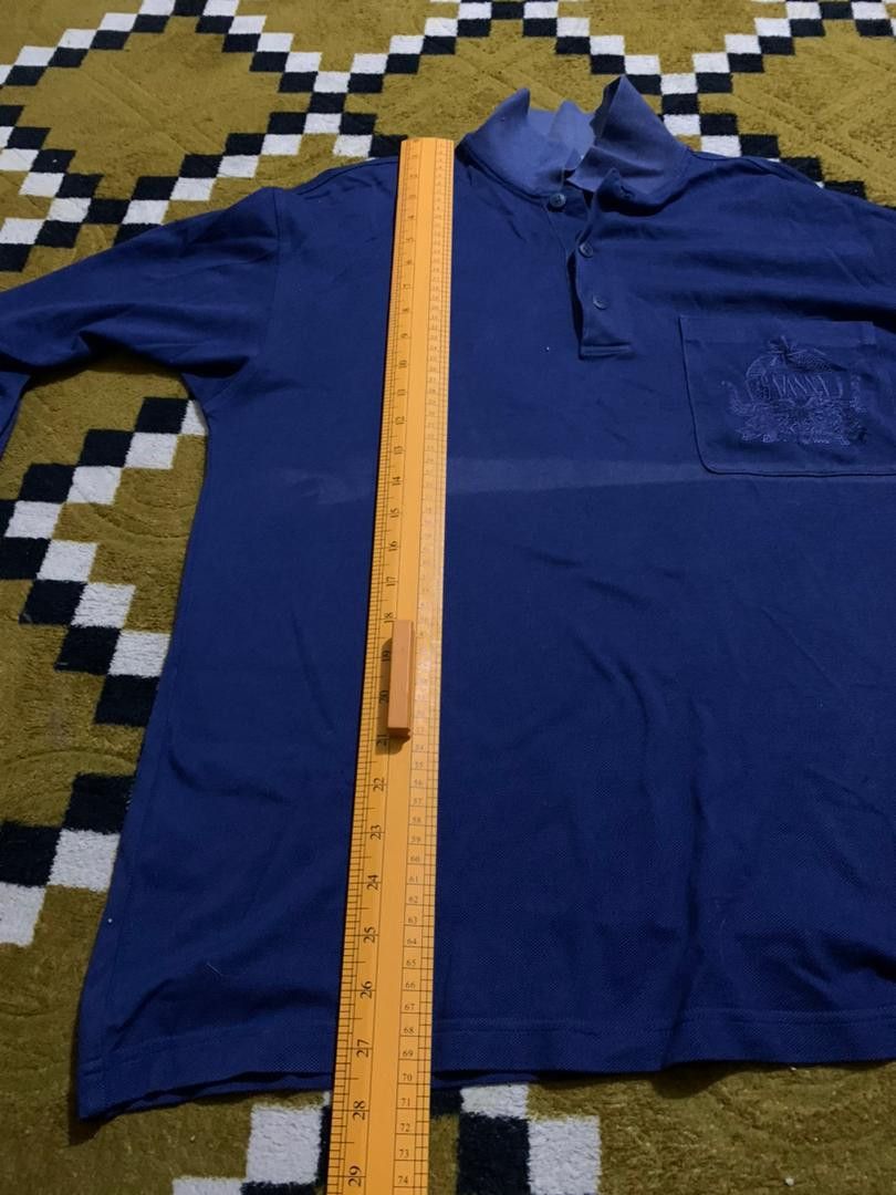 Vintage e31 Archival Vintage Raika Japanese navy blue polo Size US L / EU 52-54 / 3 - 9 Thumbnail