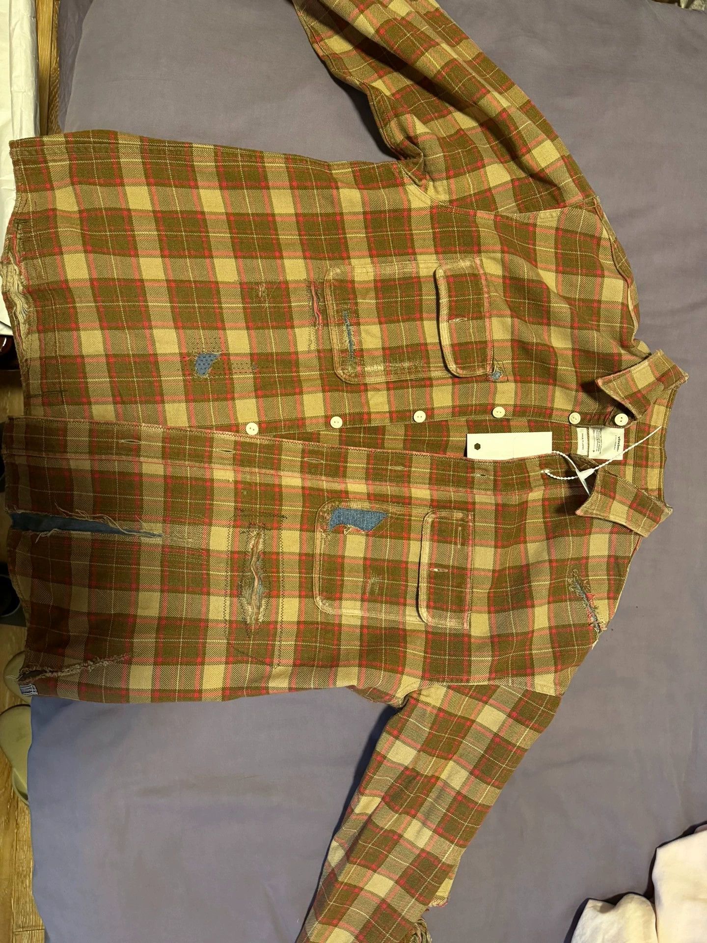 Visvim visvim20ss destroys shirts Size US M / EU 48-50 / 2 - 1 Thumbnail
