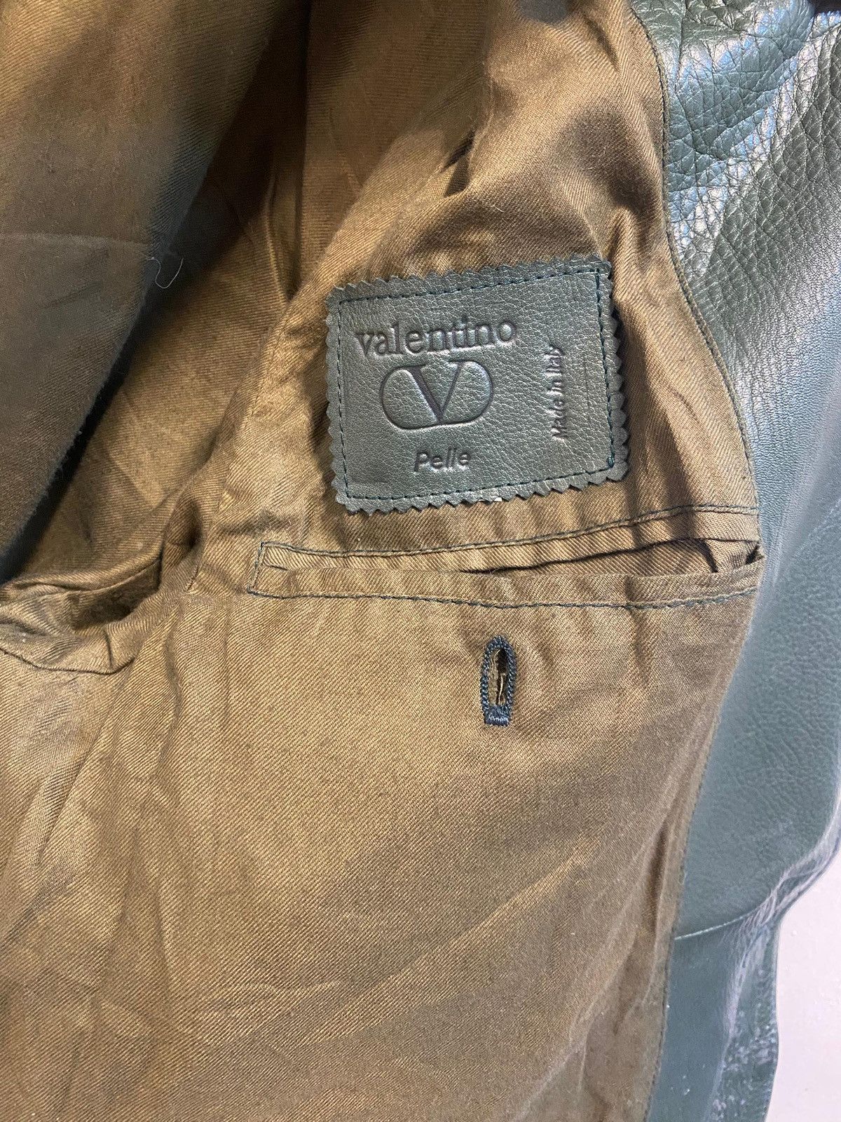 Valentino Valentino Pelle Leather Jacket – Made in Italy Size US L / EU 52-54 / 3 - 4 Thumbnail